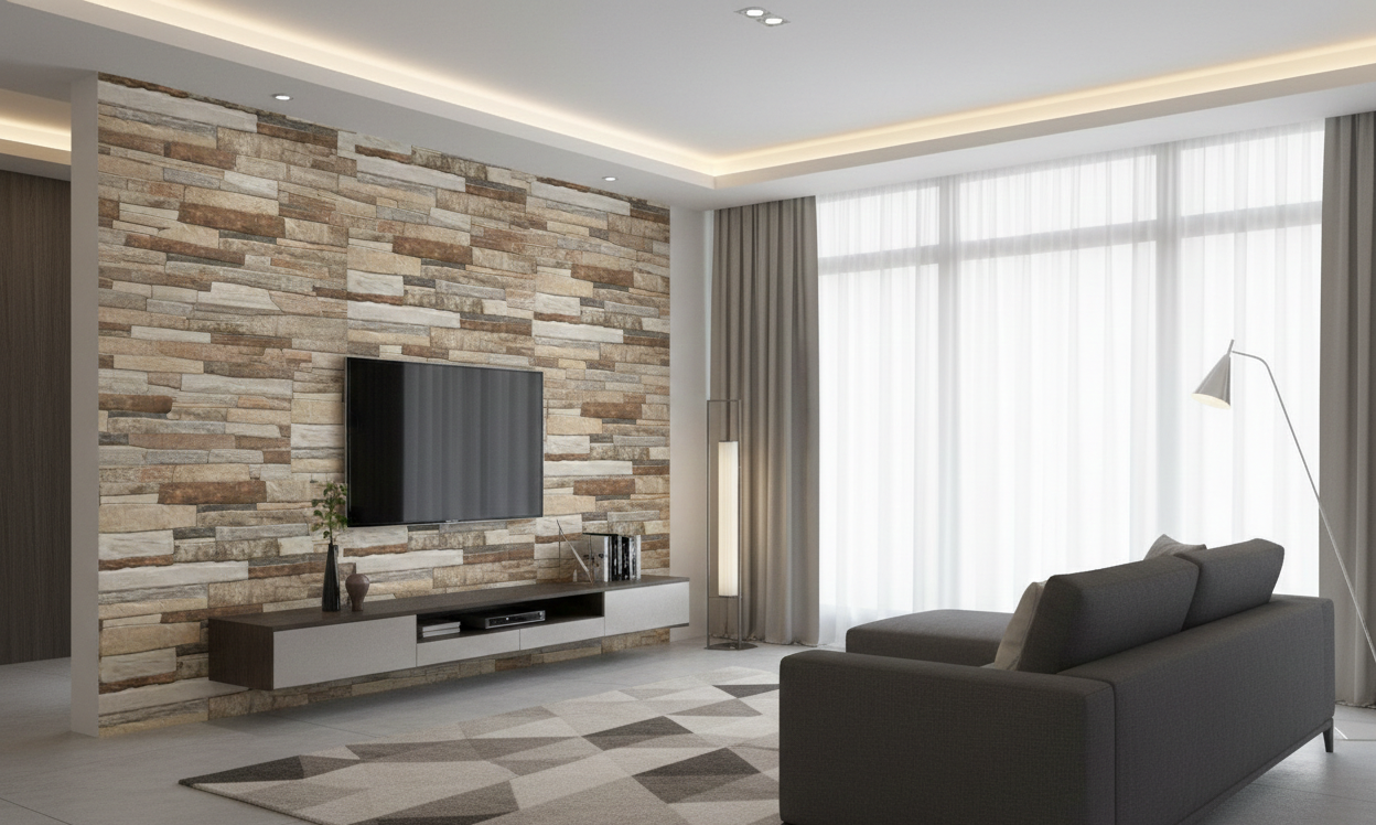 REVESTIMIENTO GRES 25X50CM. TREDOS PEDRA - 2