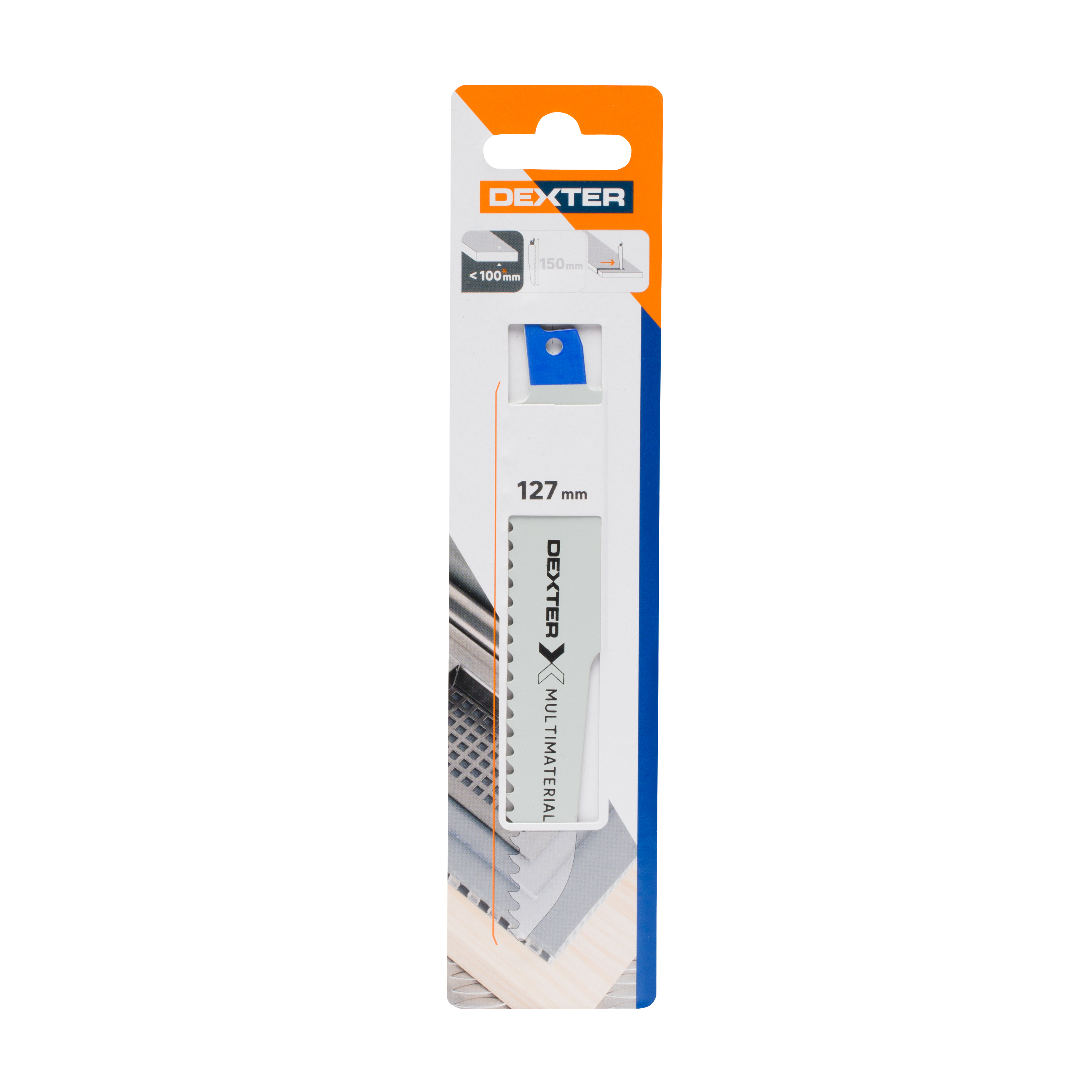 Lame de scie sabre multimatériaux DEXTER 100 mm - 4