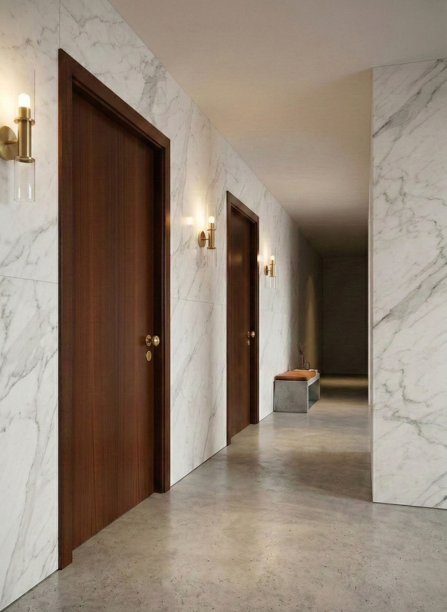 PUERTA ENTRADA  BLINDADA RECHAPADA SAPELLY 1 PUNTO IZQUIERDA - 3