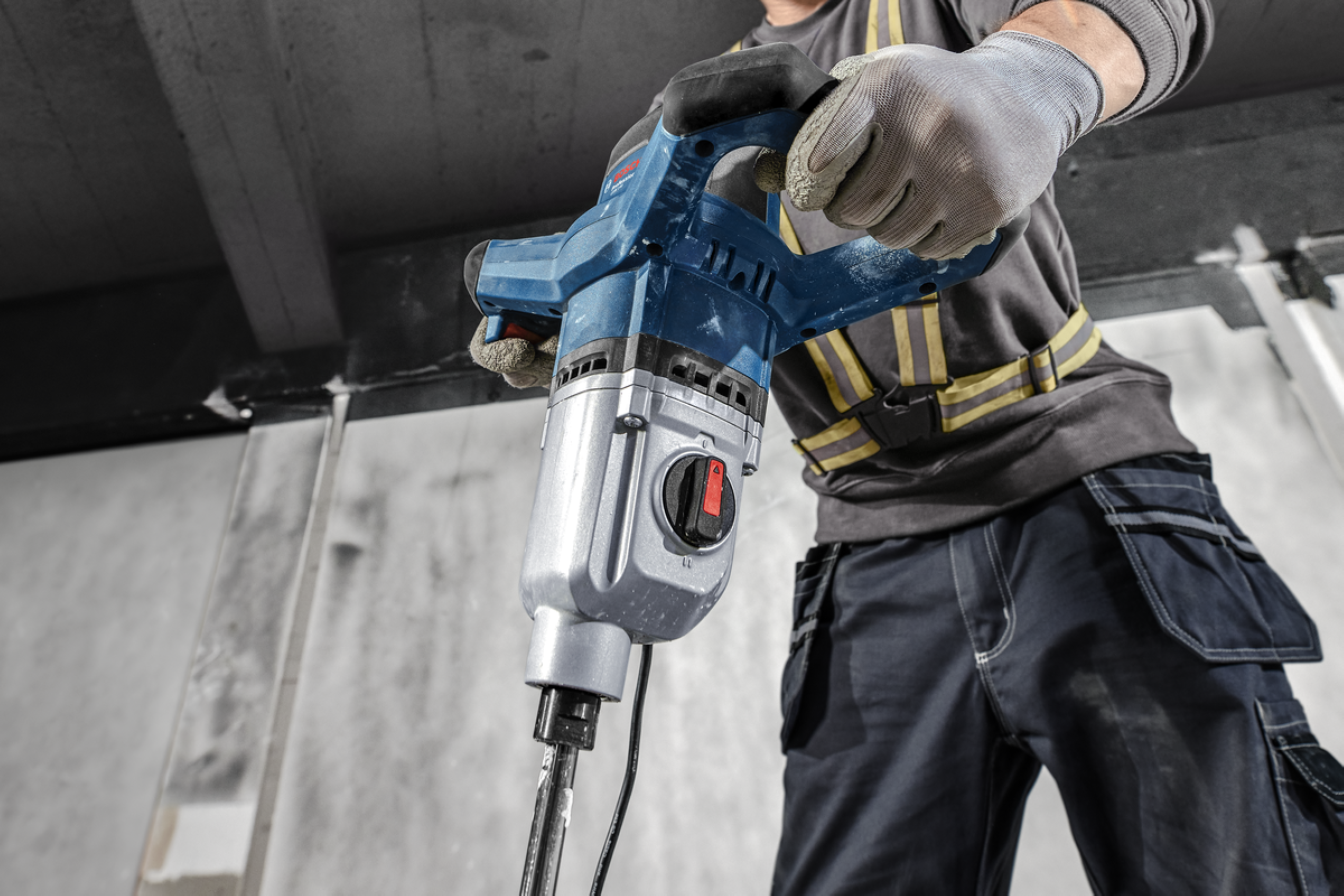 MEZCLADORA DE MORTERO 1400W BOSCH GRW 140 - 3