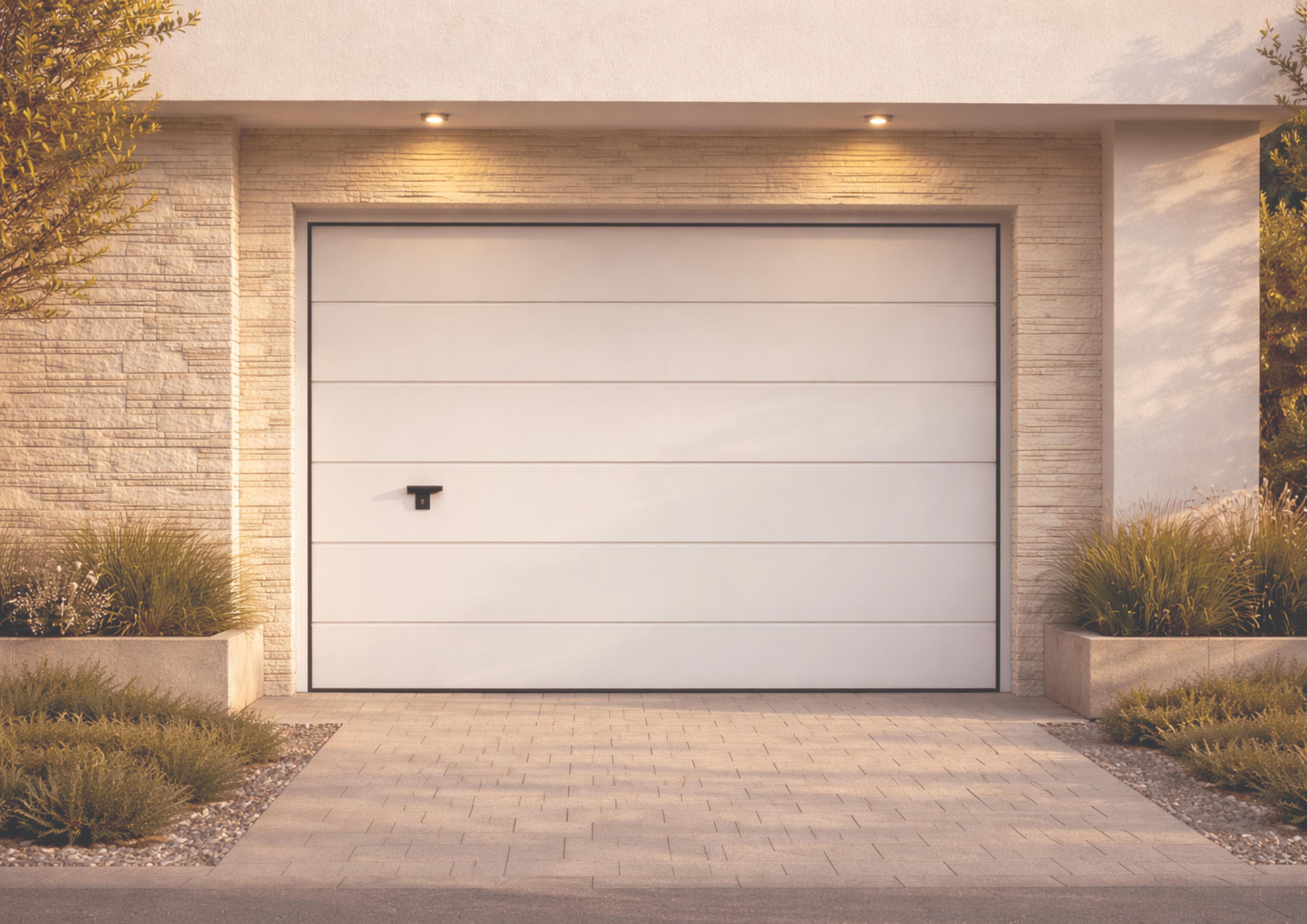  PUERTA DE GARAJE SECCIONAL BLANCA 212,5X250CM                                         - 2