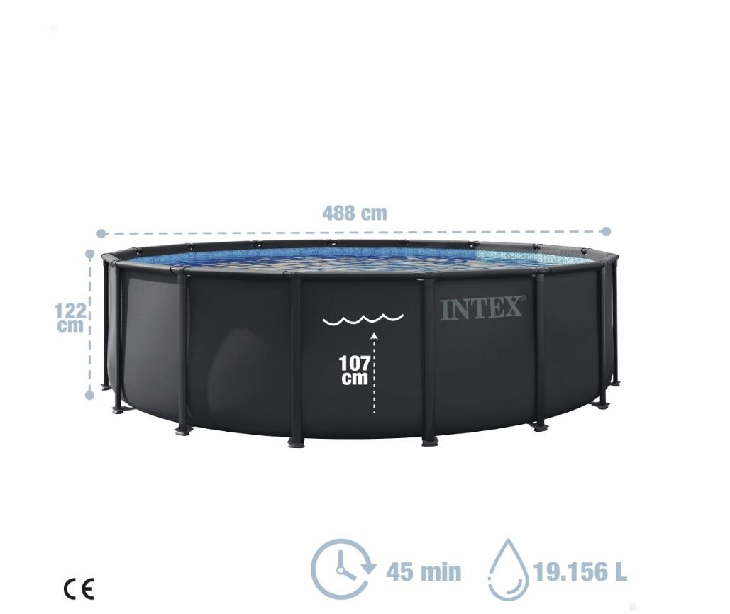 Piscina tubular redonda d488x122 cm Intex Ultra XTR - 3
