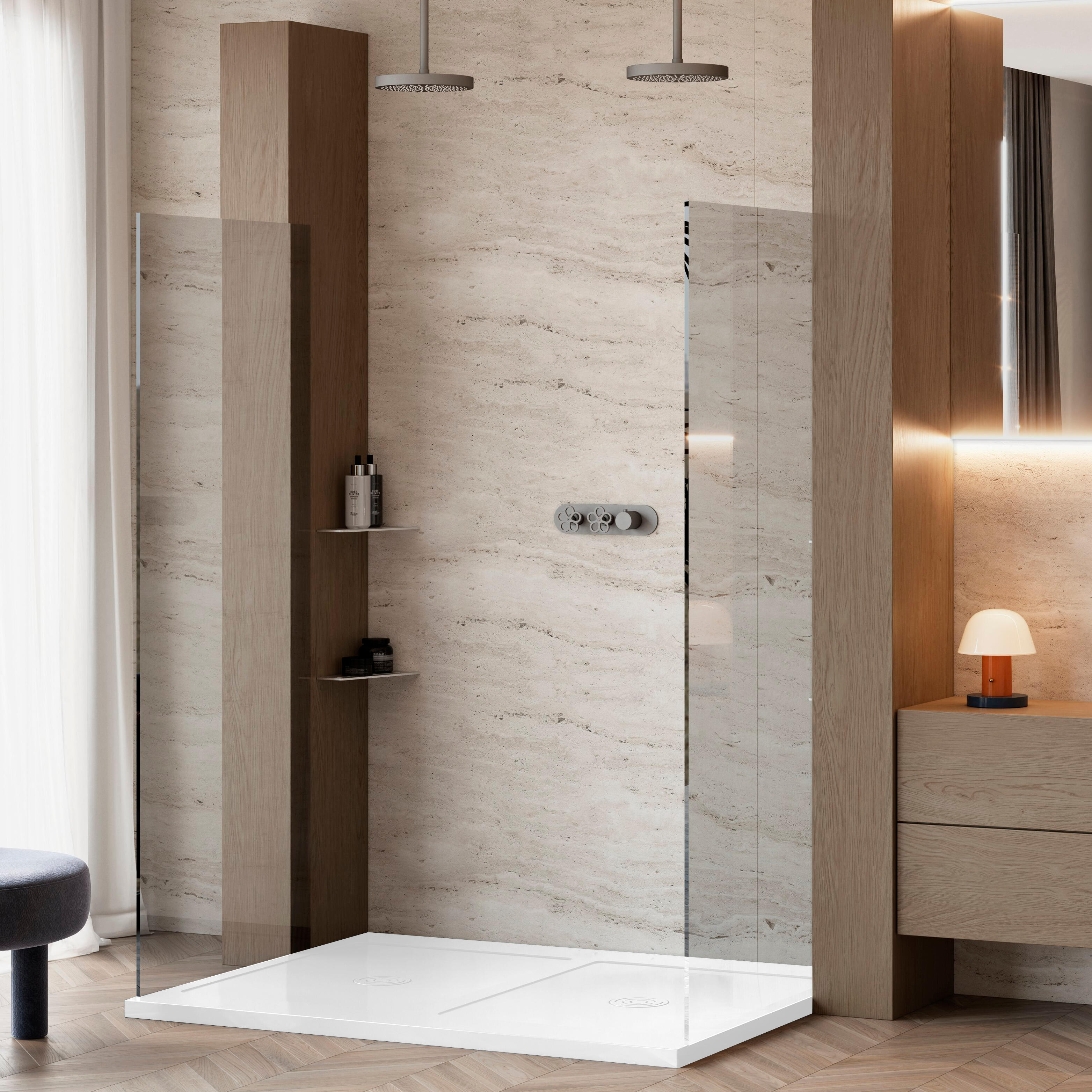 Plato de ducha unic u2 180x80 cm blanco