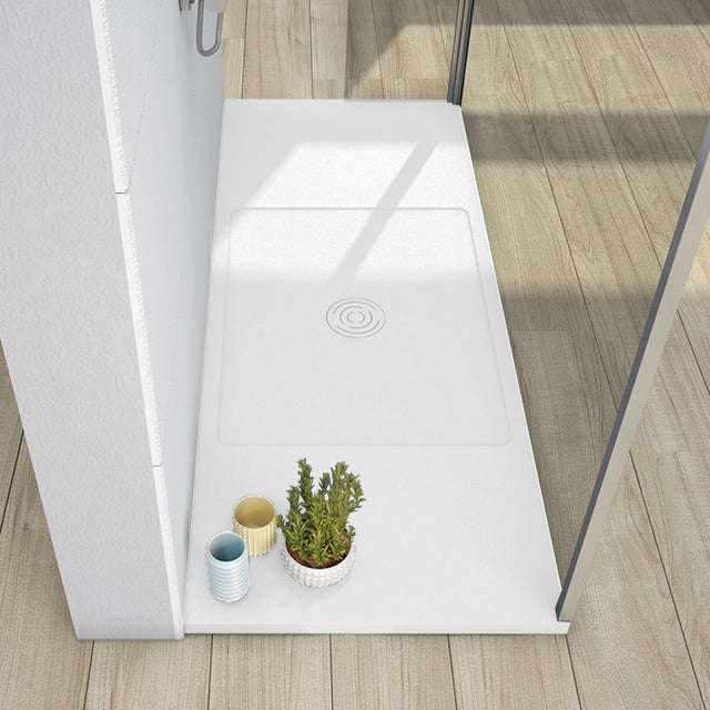 Plato de ducha Unic U1 180x110 cm blanco