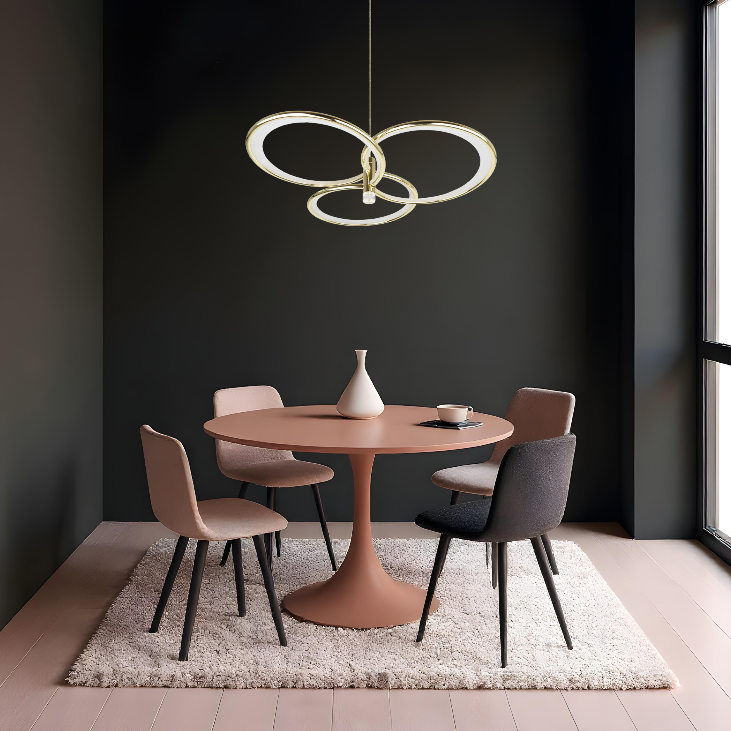 Lampa wisząca Azina 3000 lm złota LED Light Prestige - 2