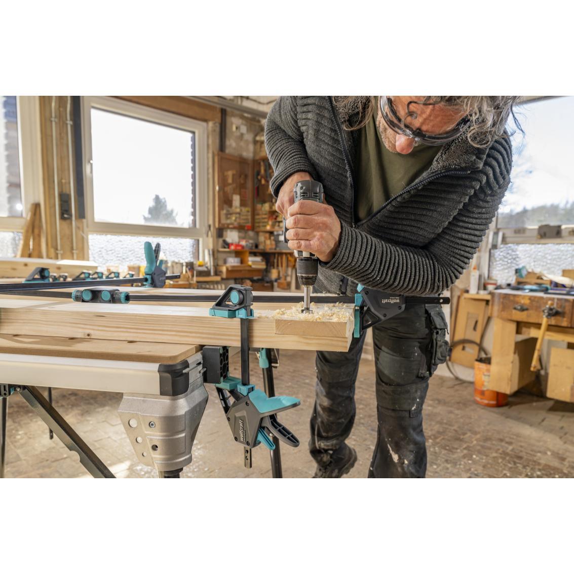 Serre-joint à une main WOLFCRAFT, 700 mm - 8
