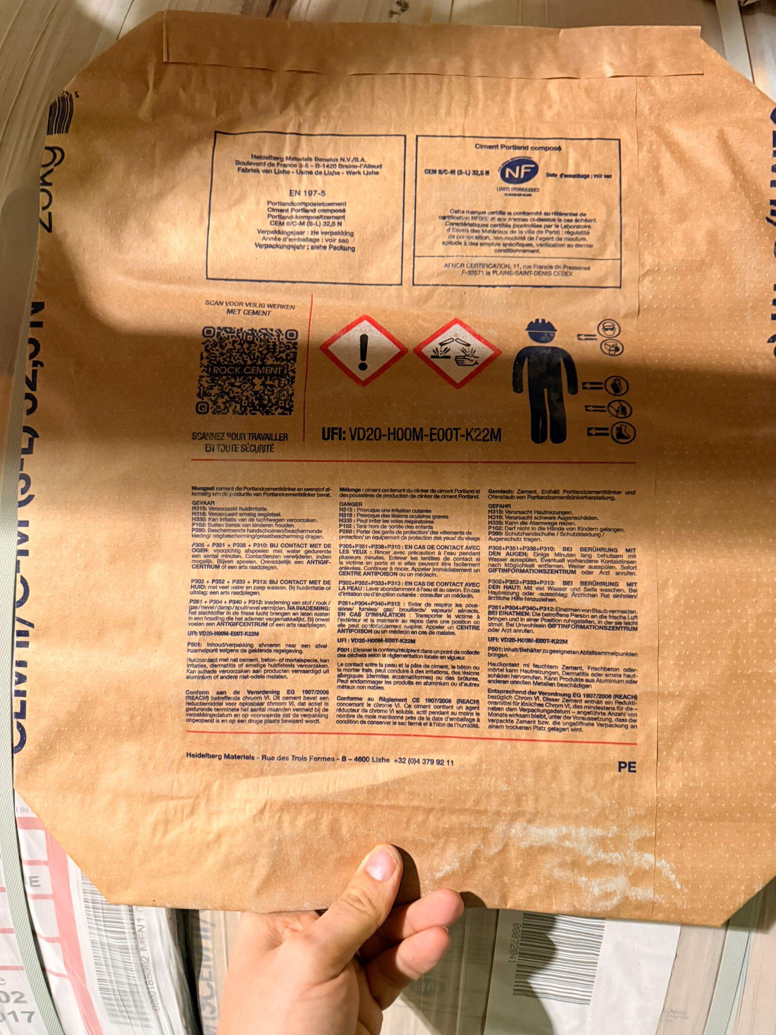 Ciment Gris 25 kg NF    - 2