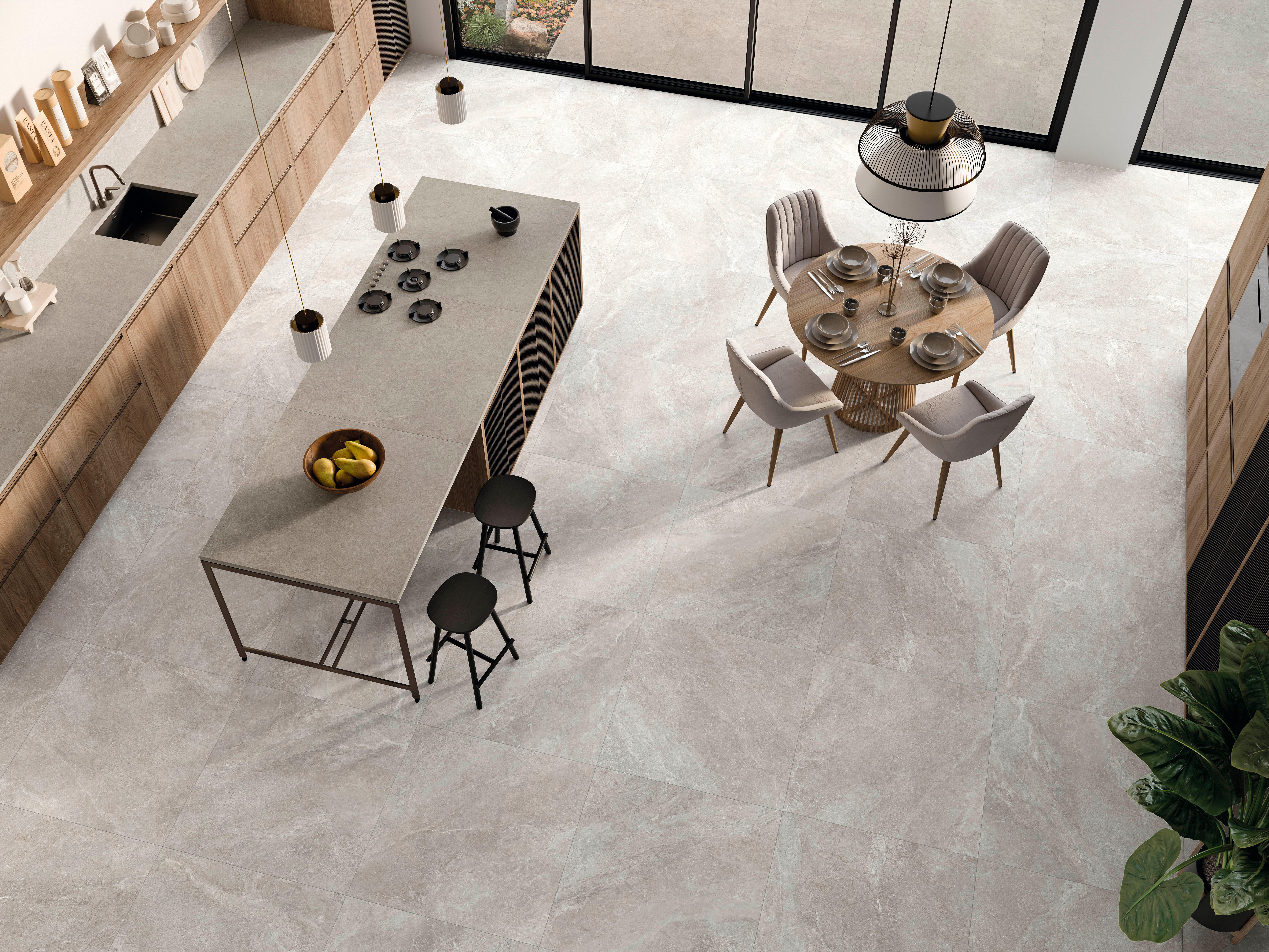 SUELO PORCELÁNICO 100X100CM TONKA PEARL - 2