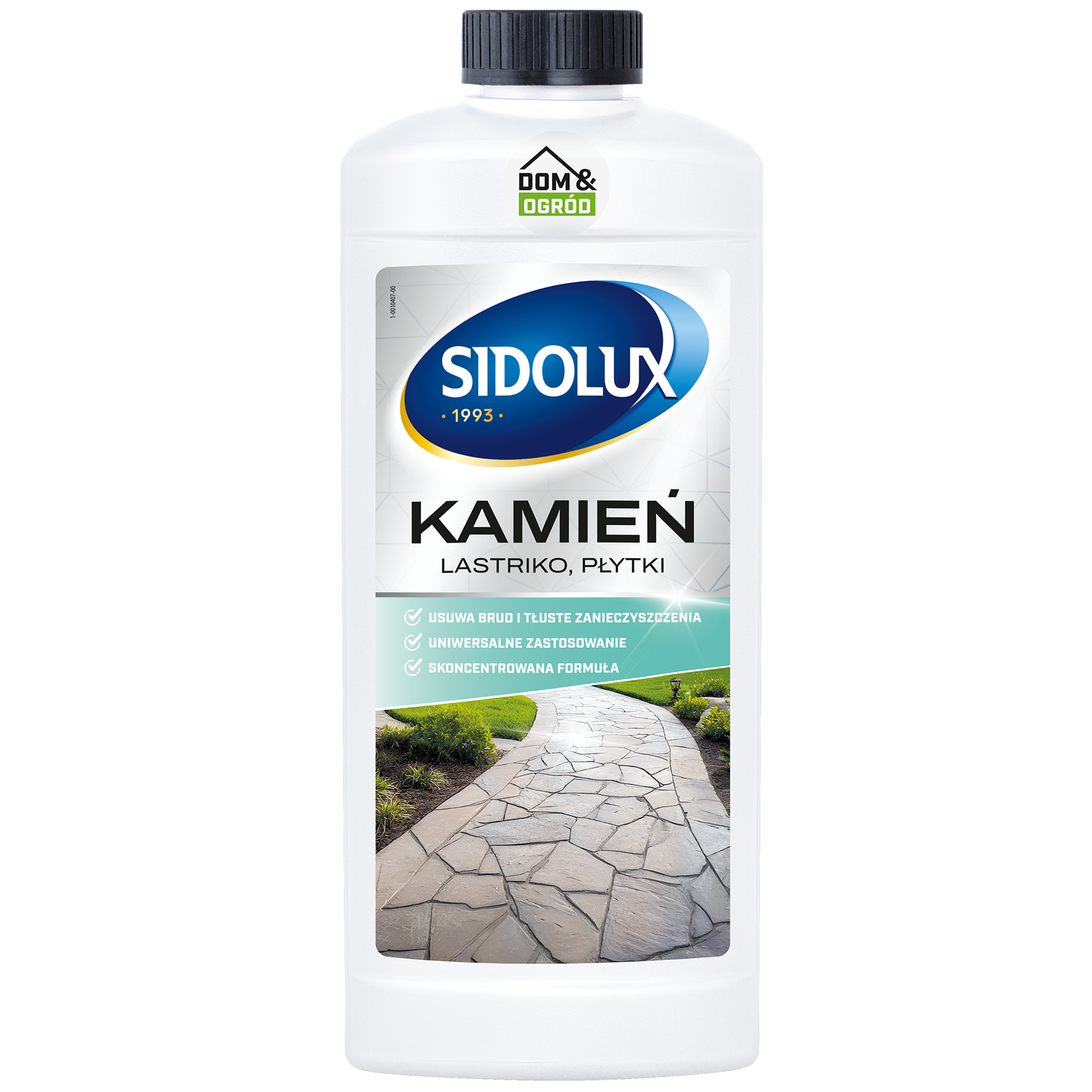 Środek czyszczący kamień, lastriko, płytki Dom &amp; Ogród 1 l Sidolux