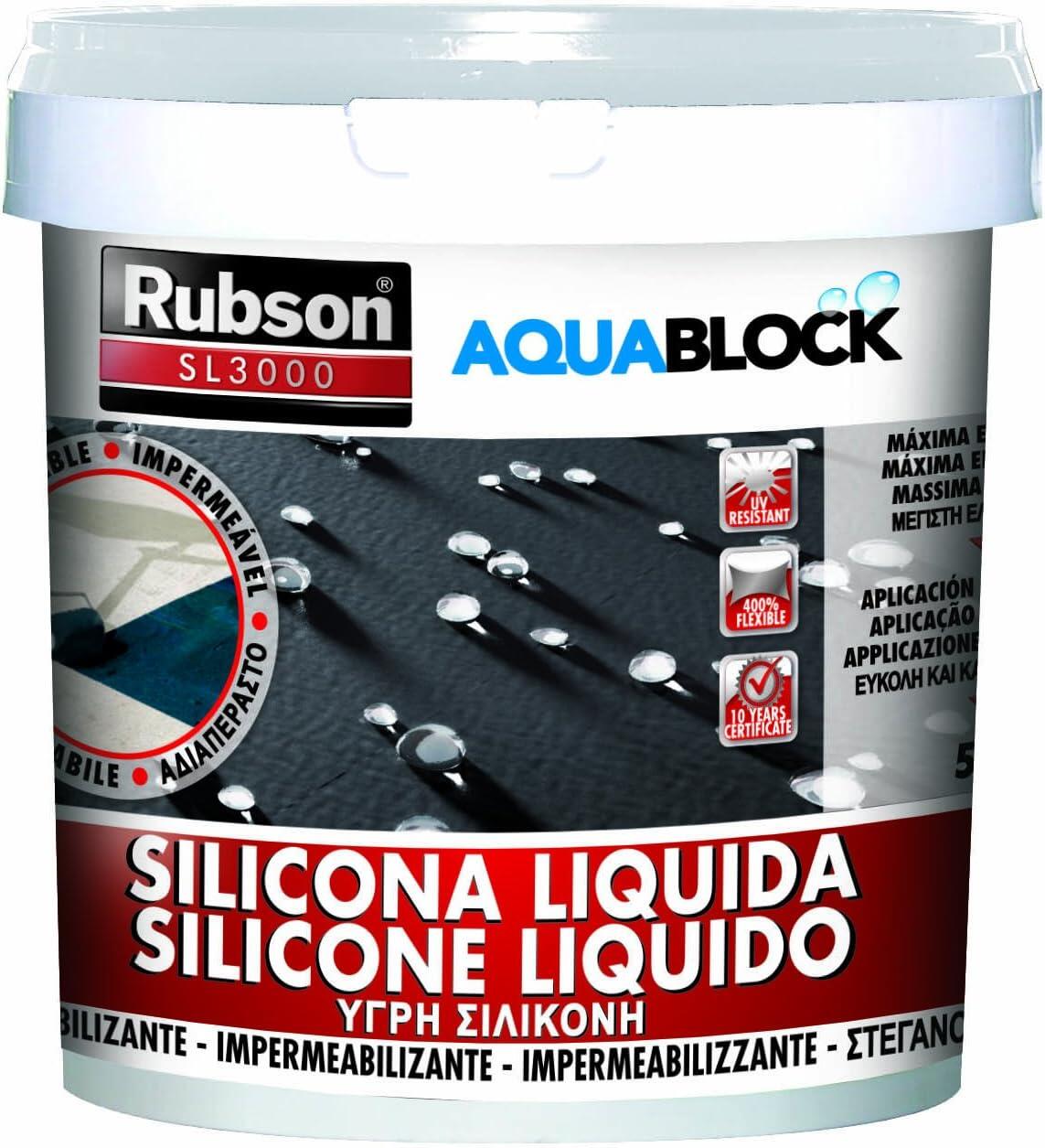 Silicone líquido RUBSON SL3000 BRANCO 5KG - 4