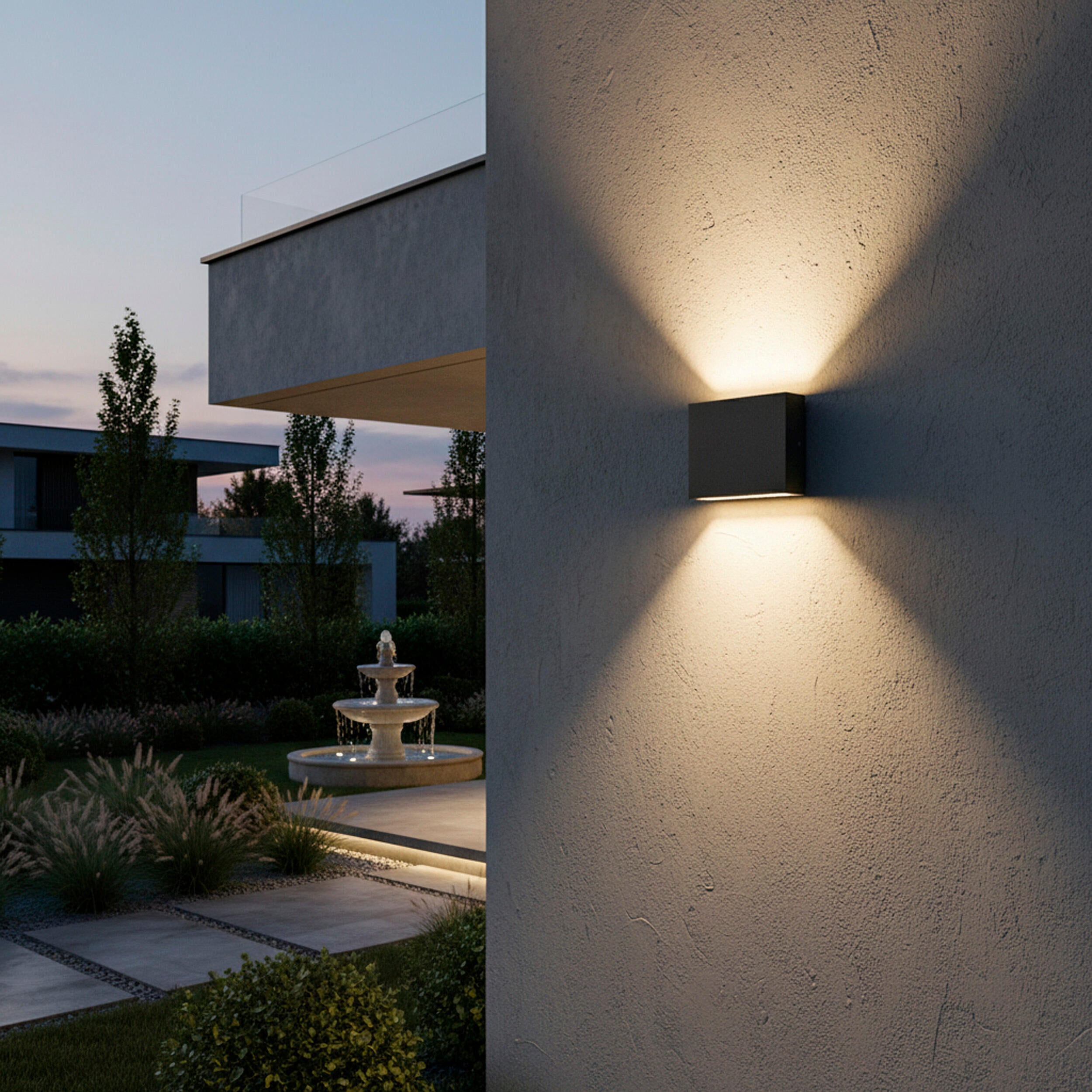 Kinkiet zewnętrzny Chicago IP44 czarny LED Polux - 3
