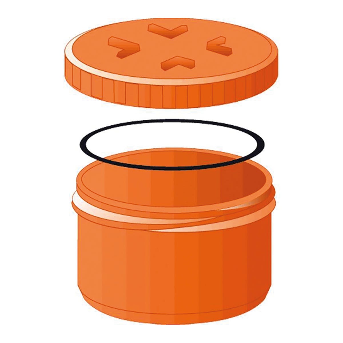 Tappo Per Tubo Fognatura DN 200 - PVC Bianco Per Drenaggio Sotterraneo, Impermeabile E Antiodore - Foto 8