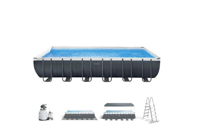 Piscina tubular de composite rectangular INTEX 7.32x3.66x1.32 m