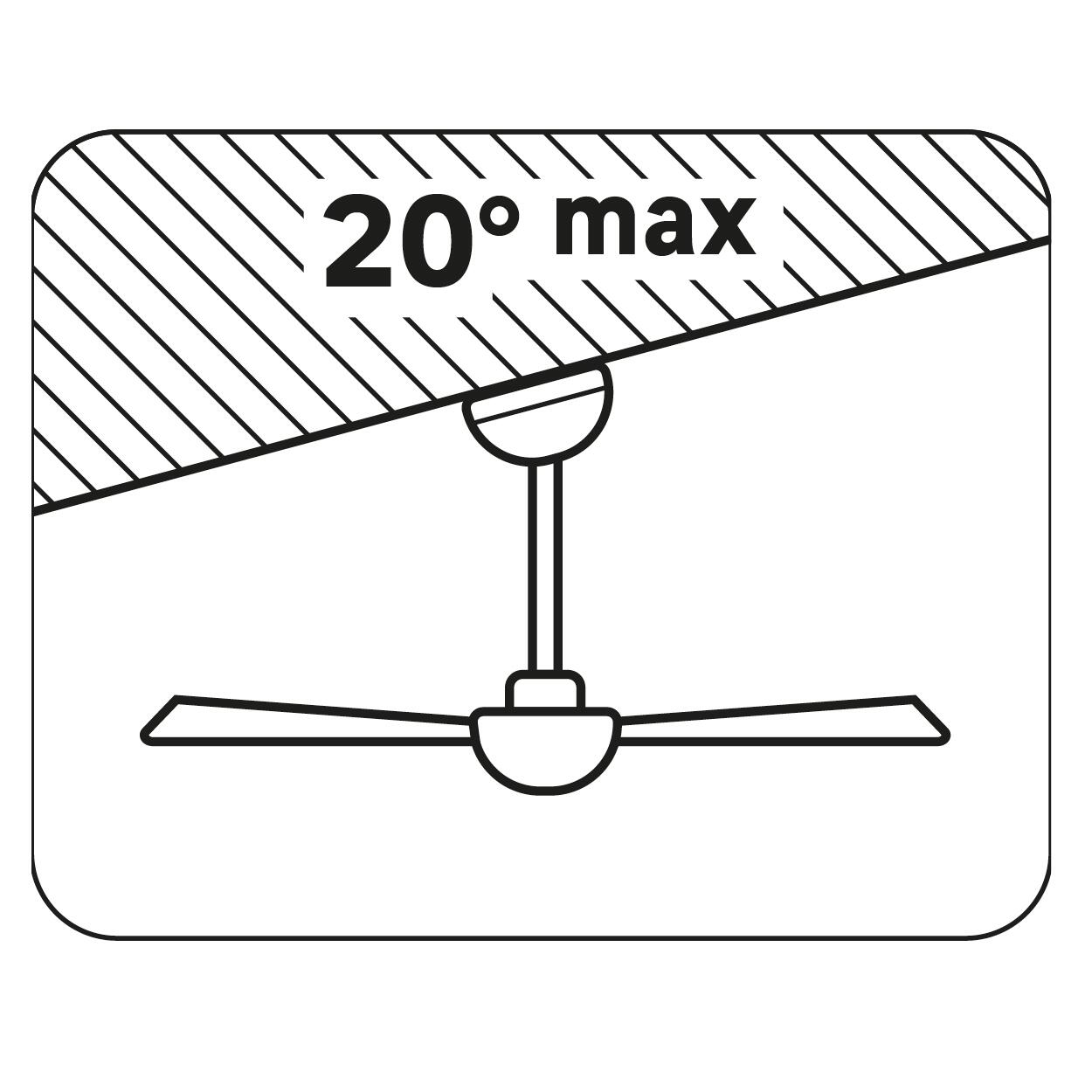 ventilateur plafond incliné - 7