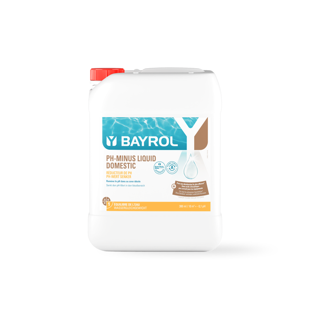 Réducteur de ph liquide bidon de 20L  -BY PH MOINS - BAYROL