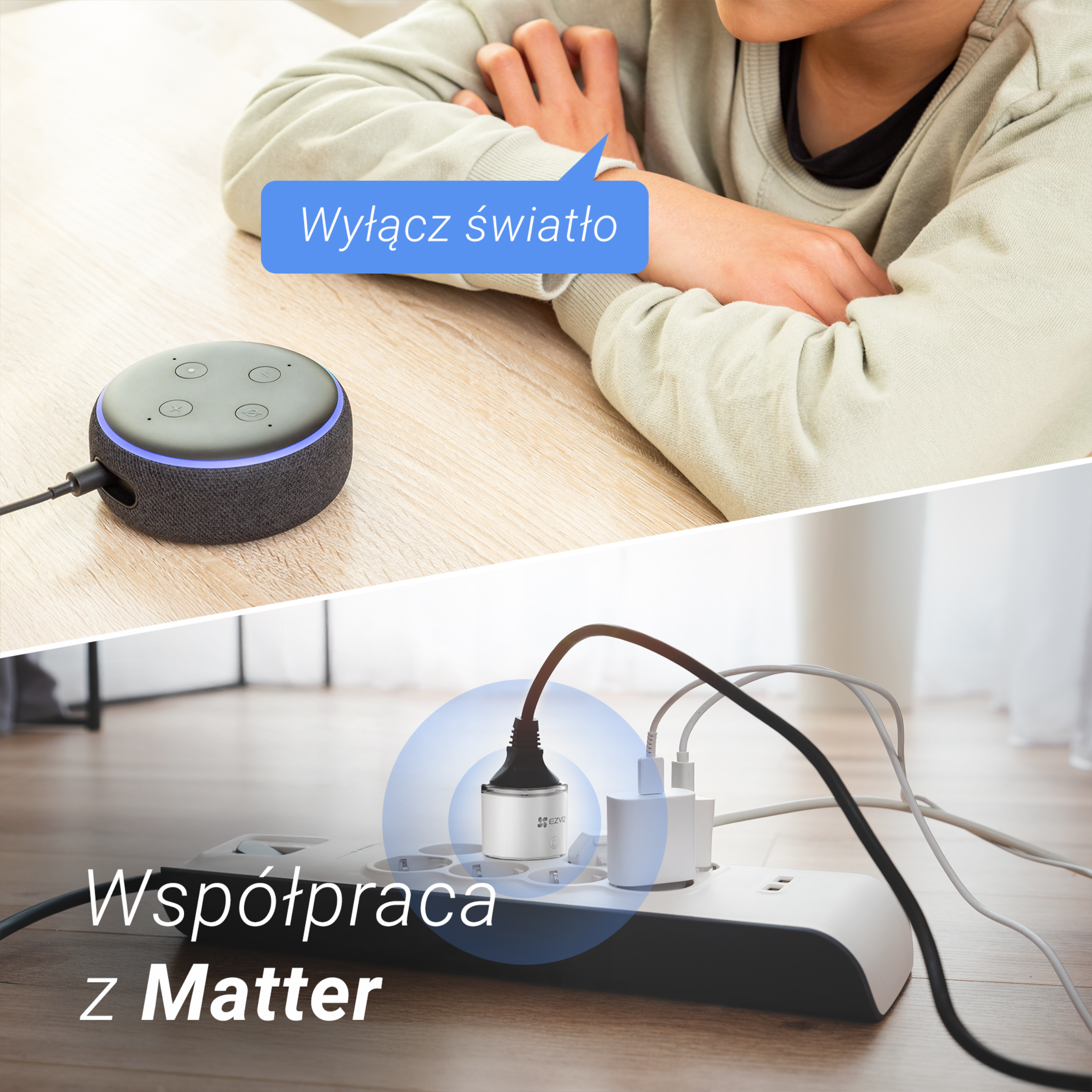 Inteligentne gniazdko WiFi T30-10E smart home EZVIZ - 6