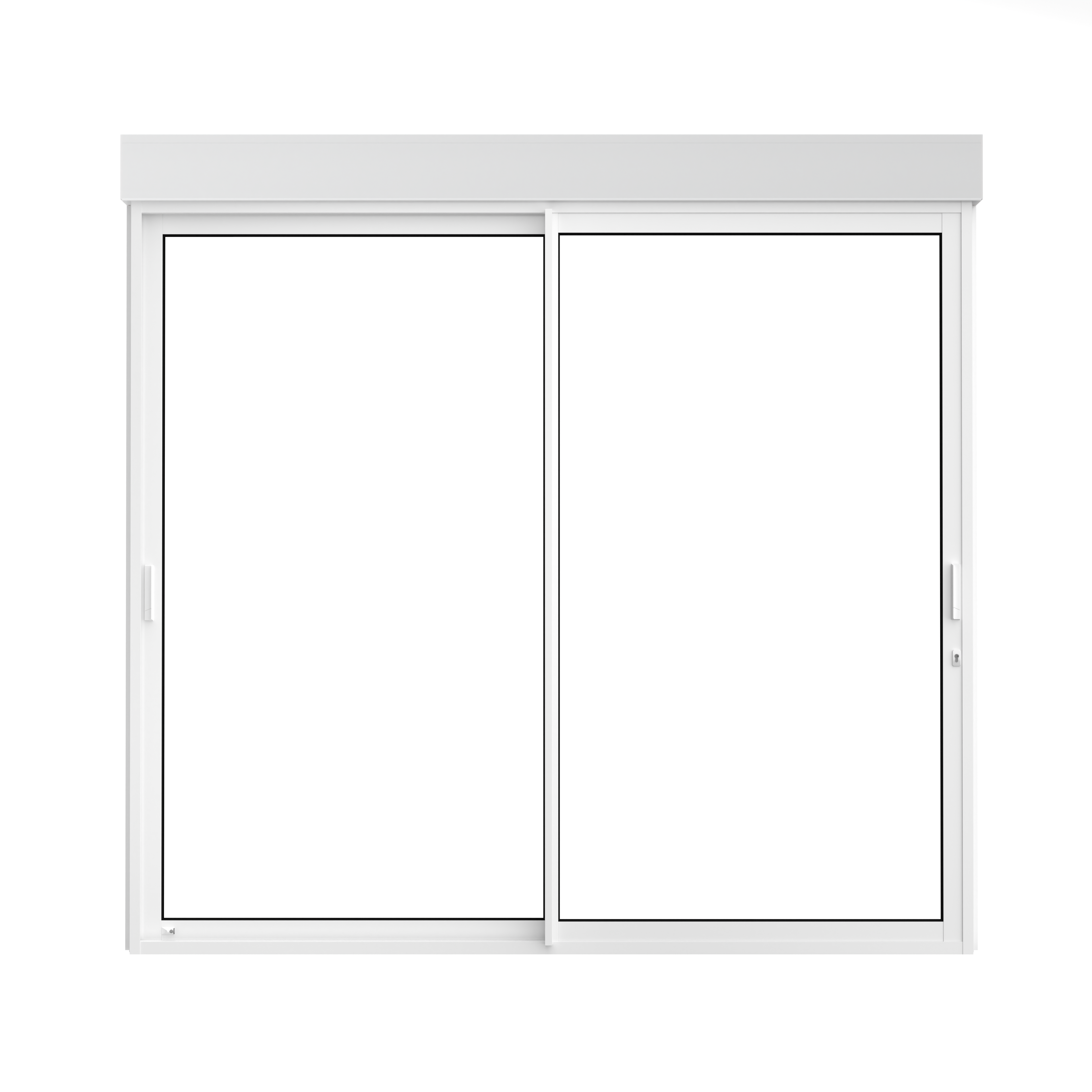 VOLET ROULANT ELECTRIQUE EN ALUMINIUM BLANC 215X180 CM - 8