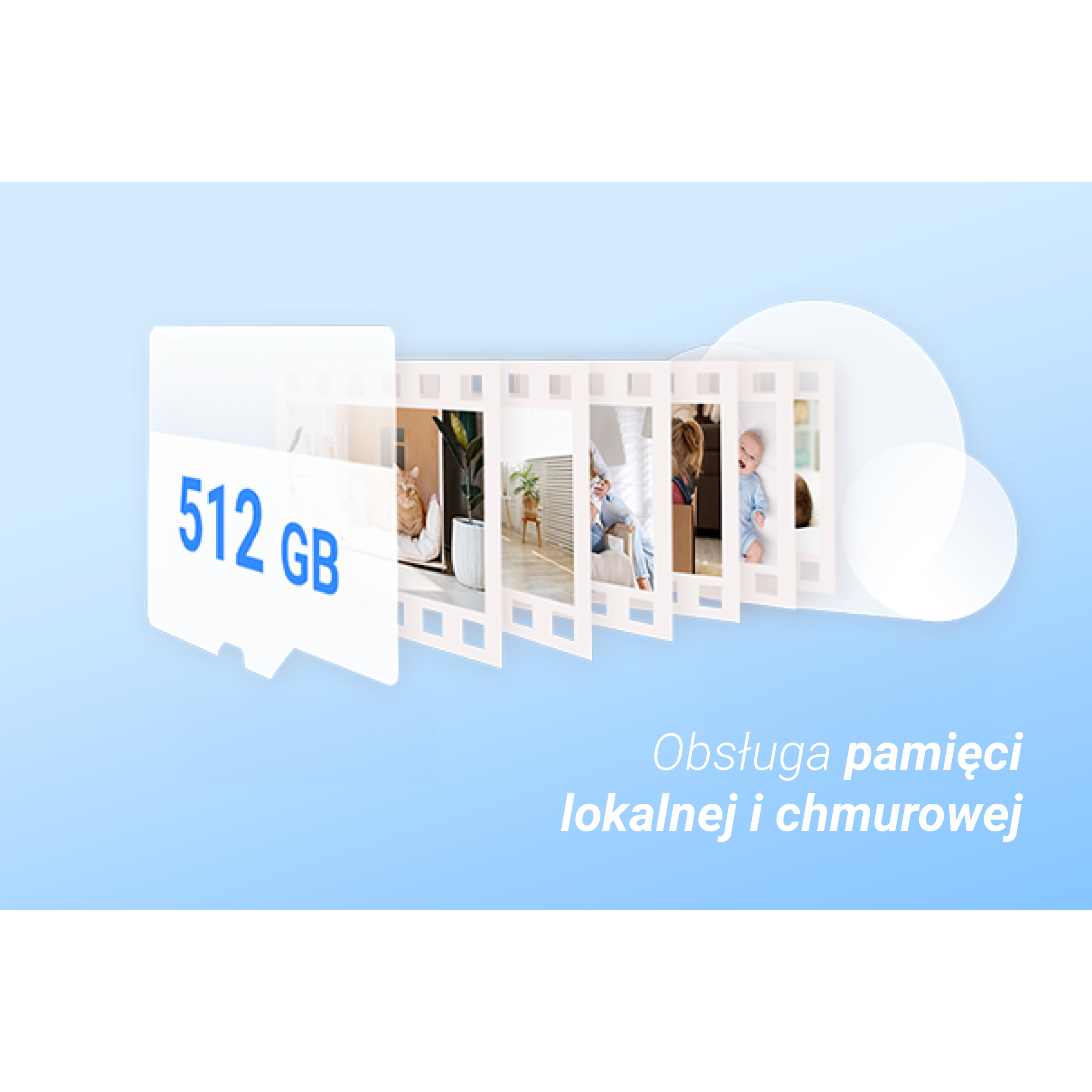 Kamera wewnętrzna obrotowa EZ-H6C-5MP 3K Ezviz - 4