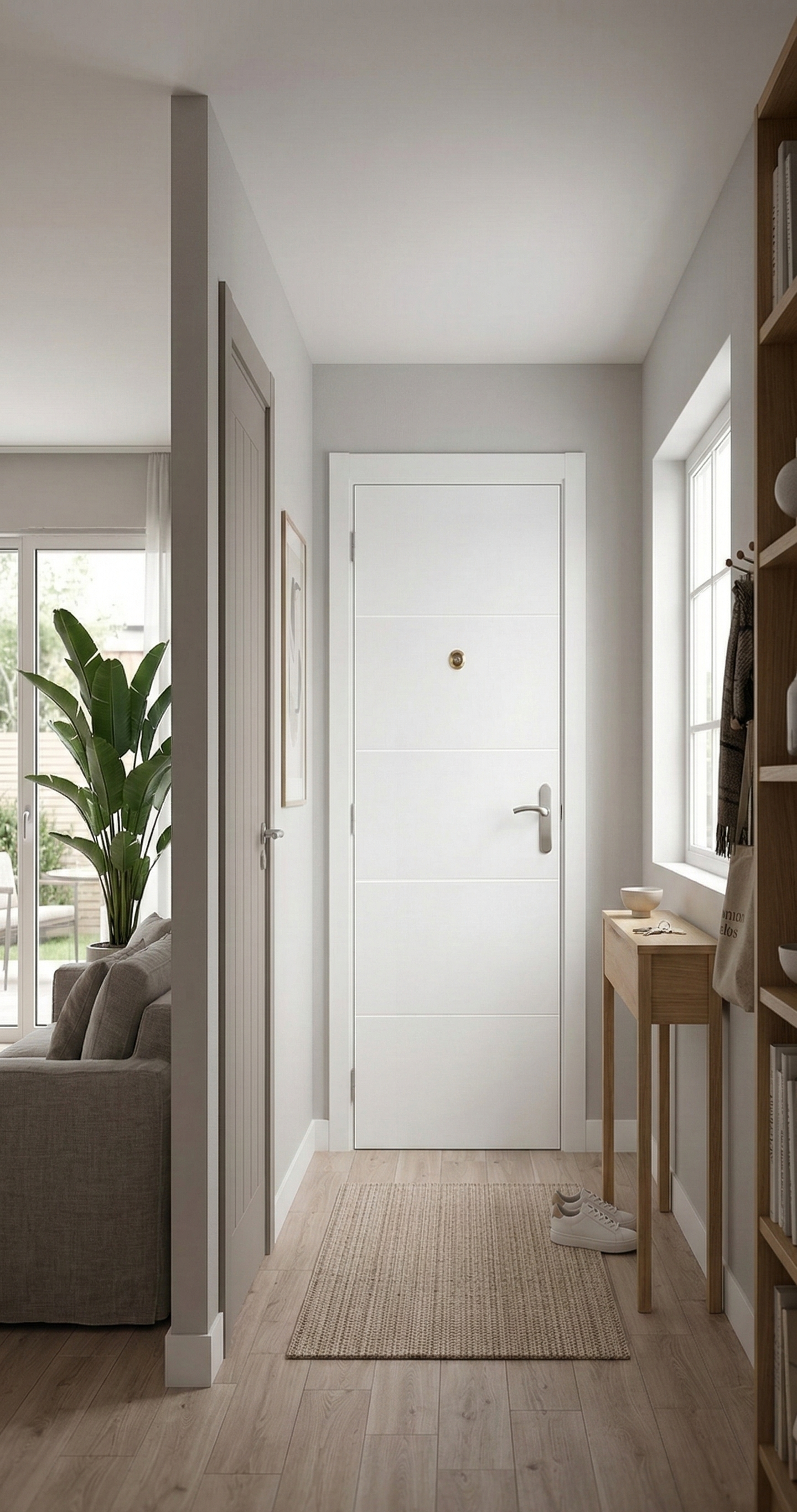 PANEL PUERTA ACORAZADA CARA INTERIOR MODELO VT5 - 2