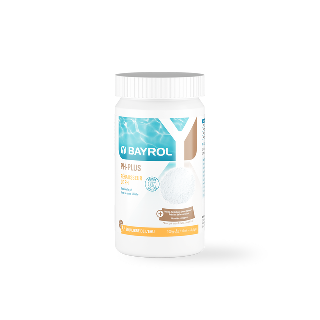 Réhausseur de ph en granulés pot de 1 kg - BY PH-PLUS - BAYROL