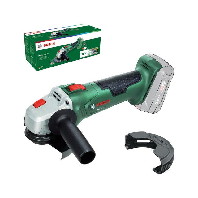 Amoladora BOSCH VR PWS 18V-70 125mm