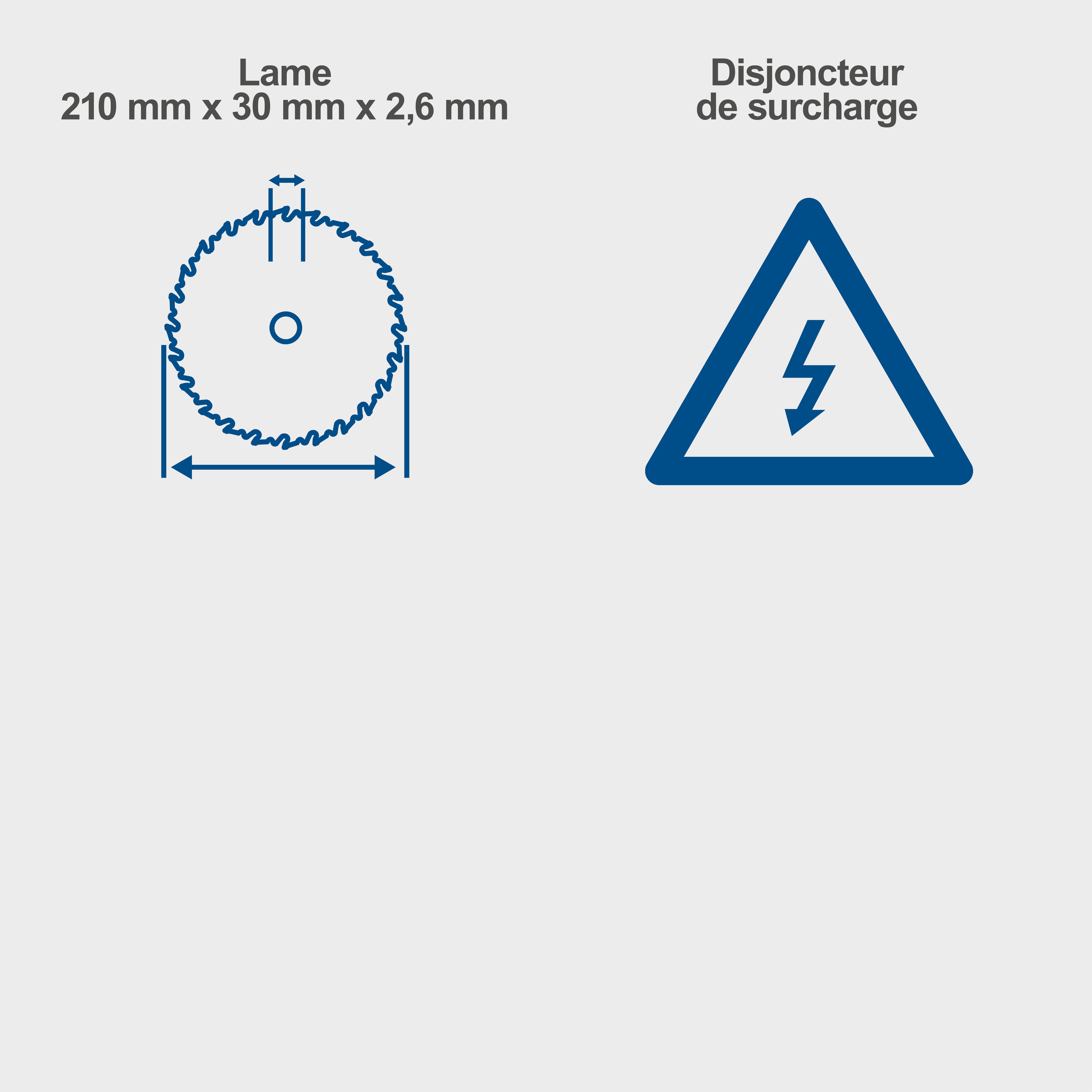 Scie sur table SCHEPPACH D.210mm, 1500W - 8