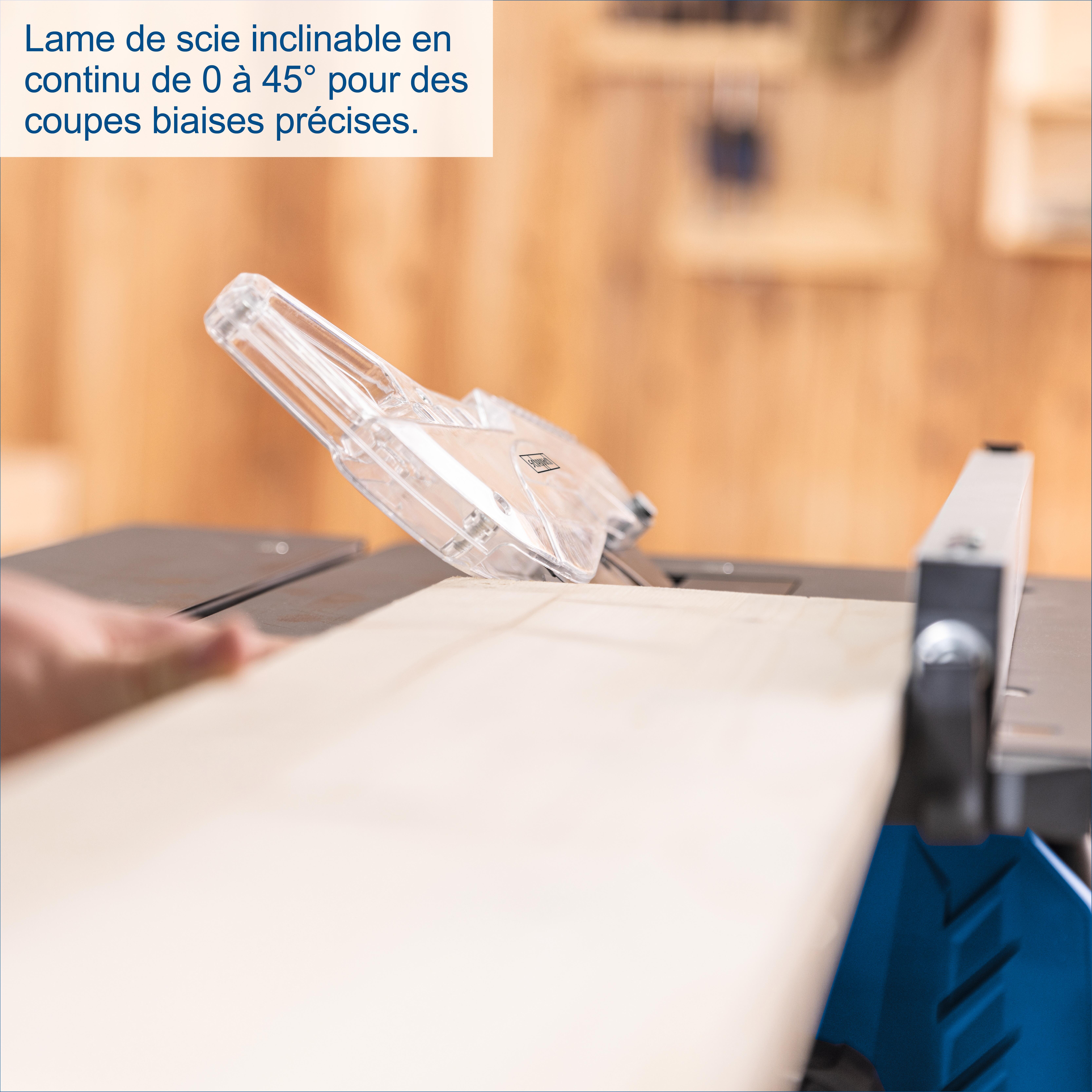 Scie sur table SCHEPPACH D.210mm, 1500W - 2