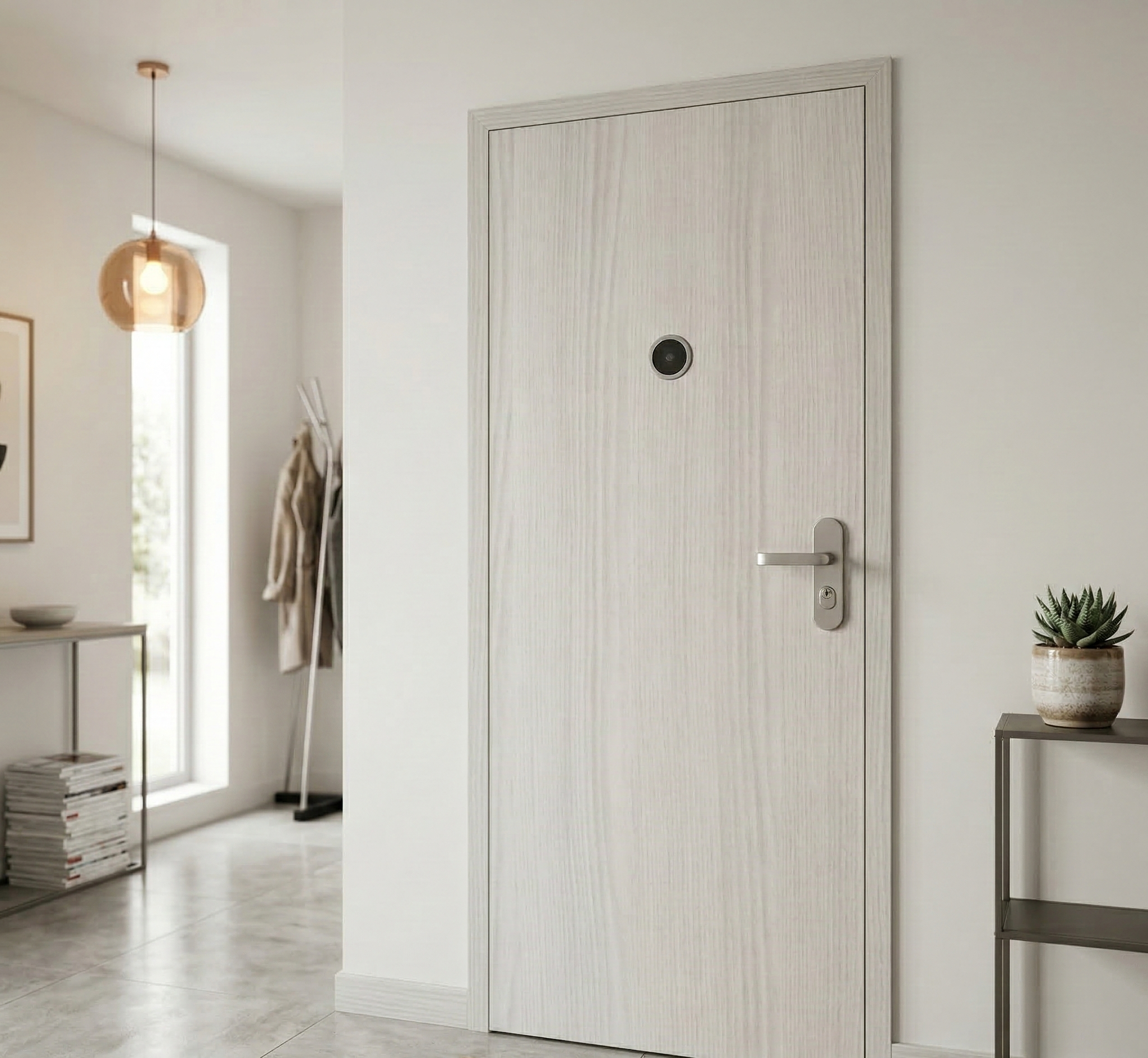 PANEL PUERTA ACORAZADA CARA INTERIOR VT5 MELAMINA NORD - 2