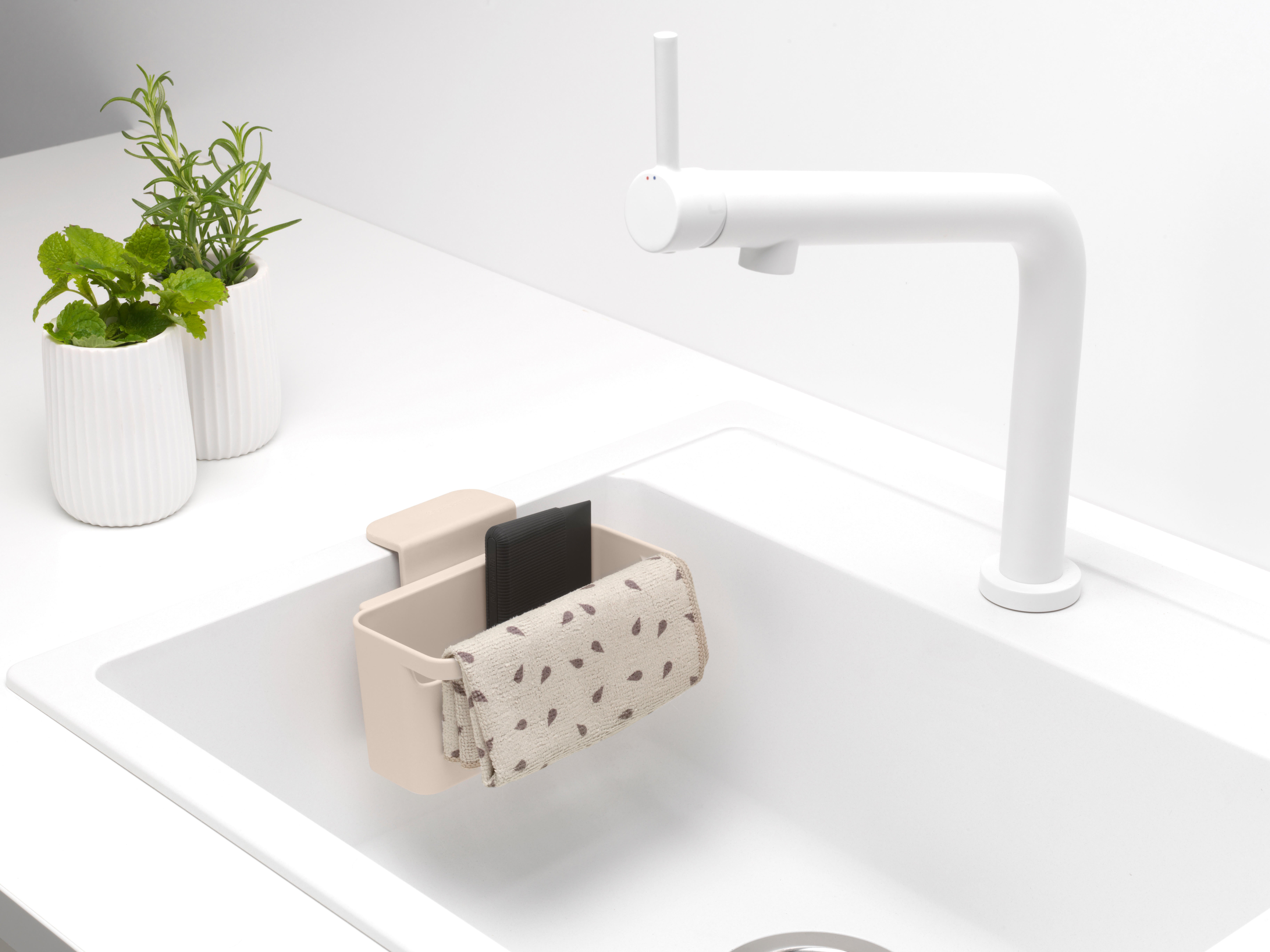 Paño limpiaplatos microfibra BRABANTIA beige 30x30 cm (2u) - 2