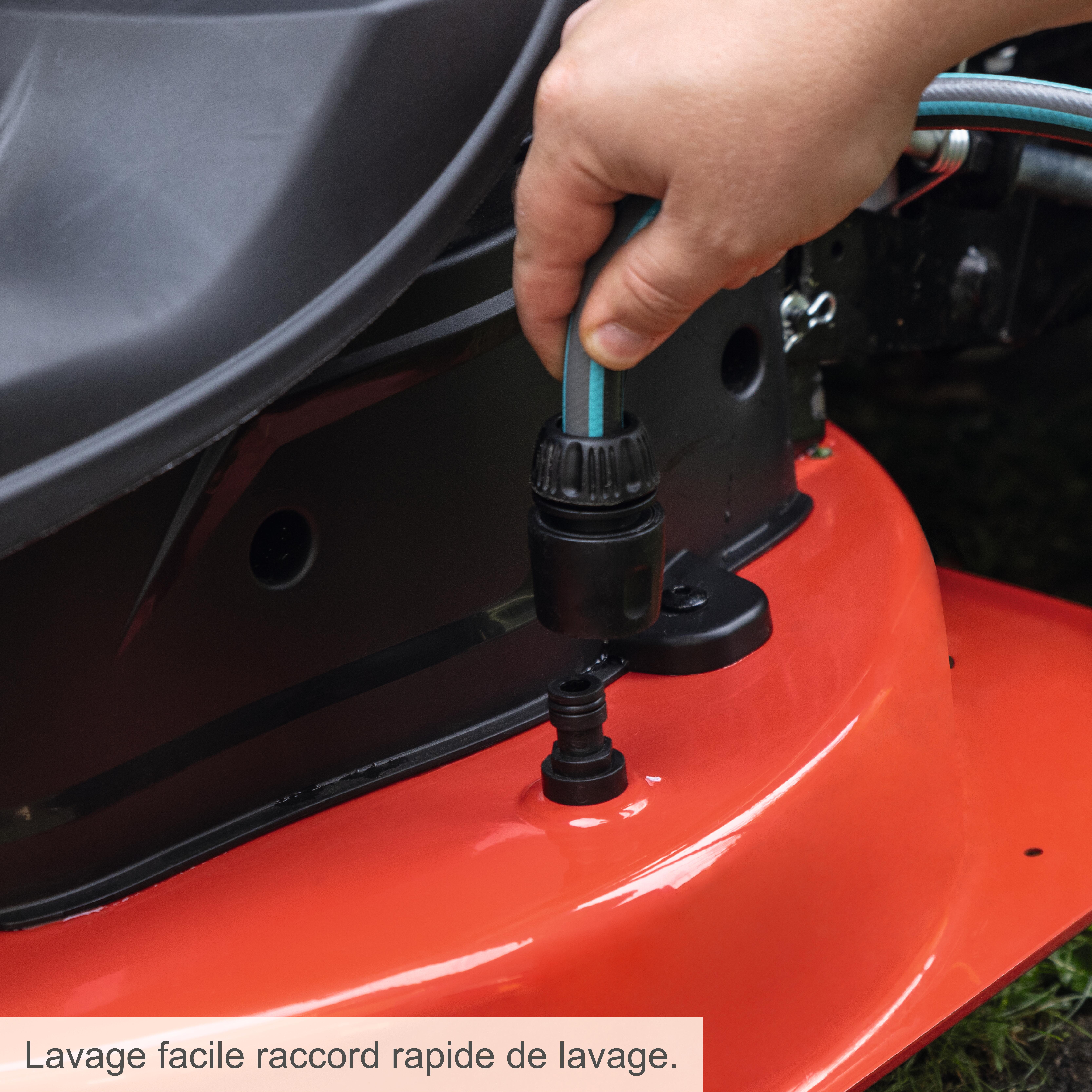 Tondeuse autoportée Rider thermique SCHEPPACH MR225-61, 224 cm³ l.61 cm - 4