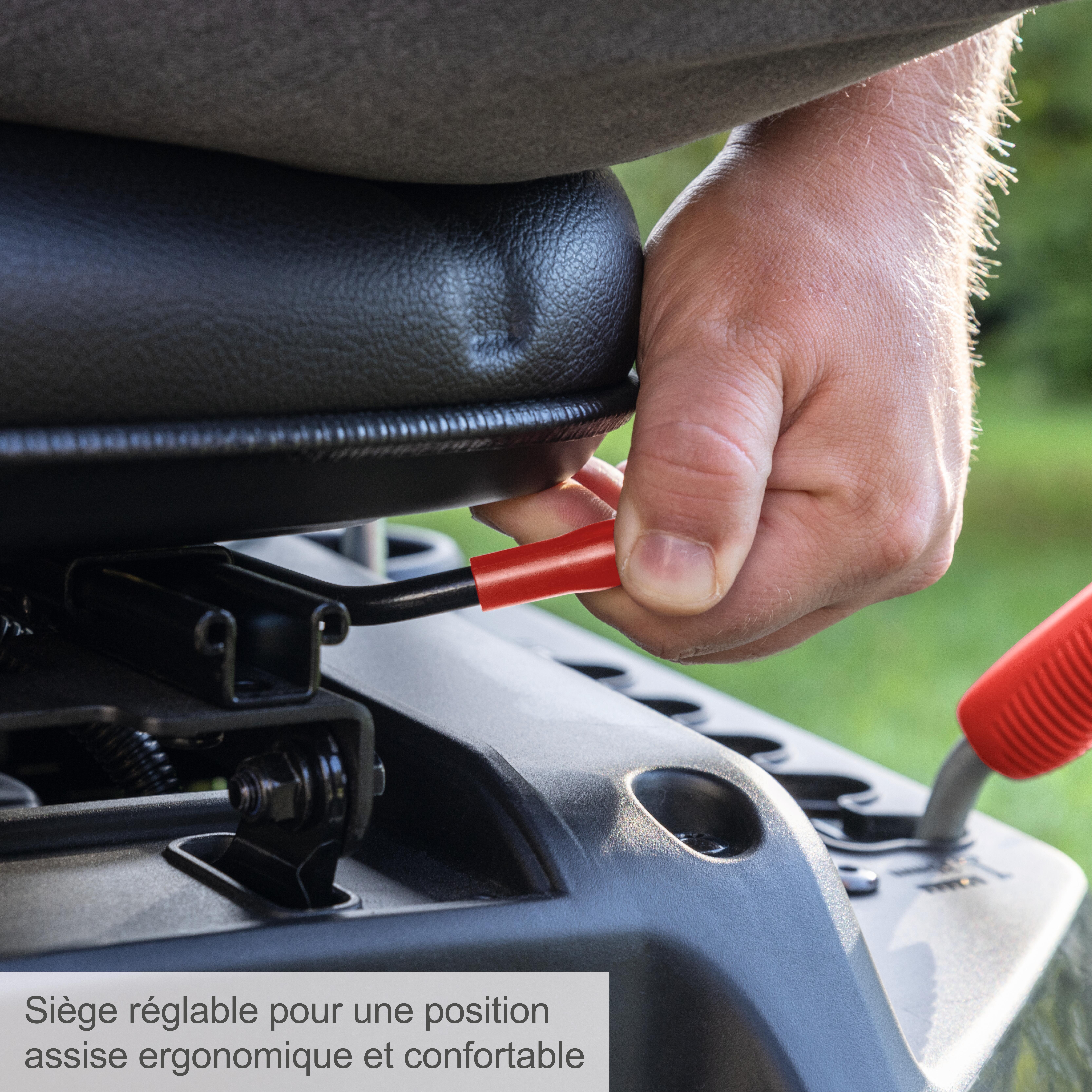 Tondeuse autoportée Rider thermique SCHEPPACH MR225-61, 224 cm³ l.61 cm - 7