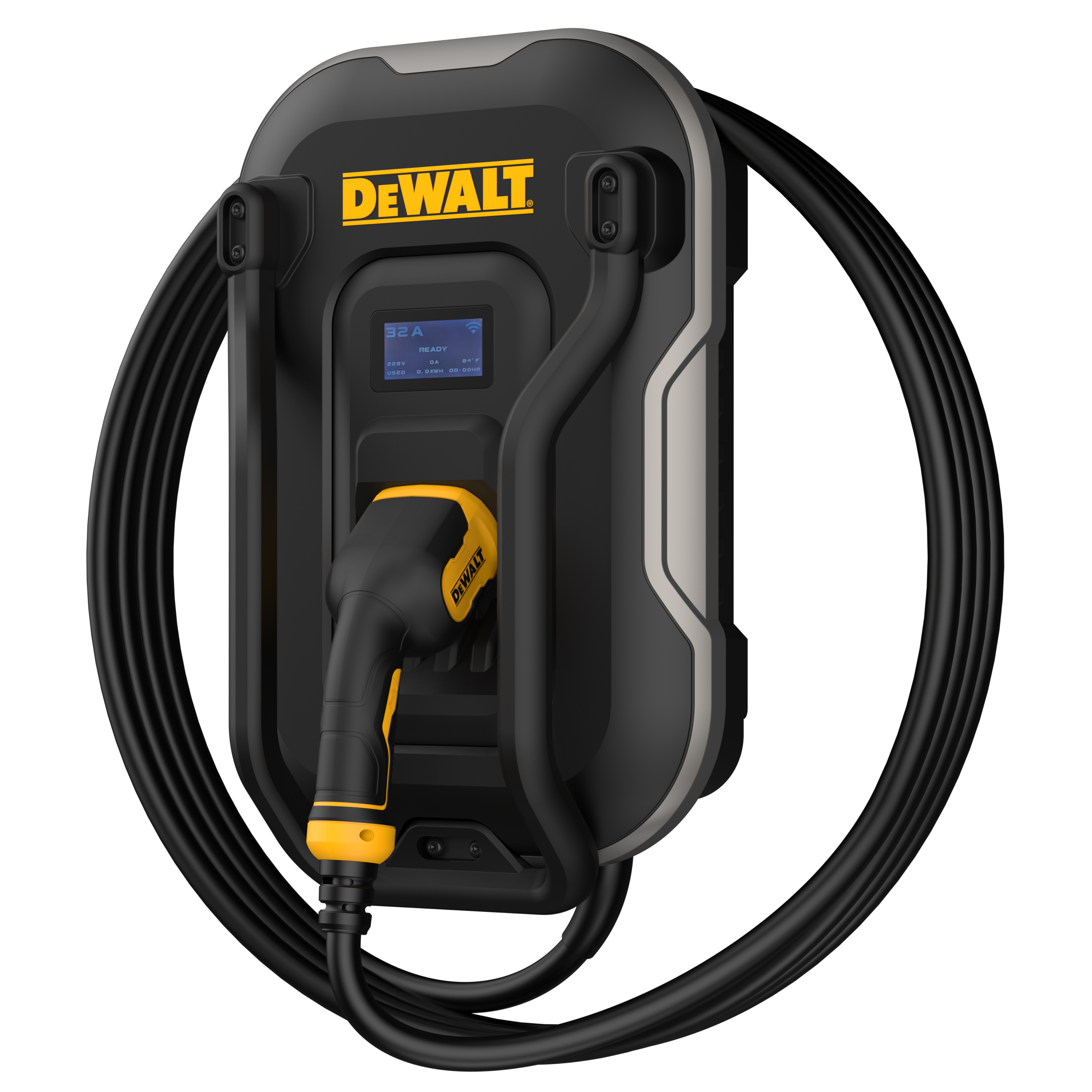 Ładowarka do samochodów elektrycznych 32A 22kW kabel + karta RFID DEWALT
