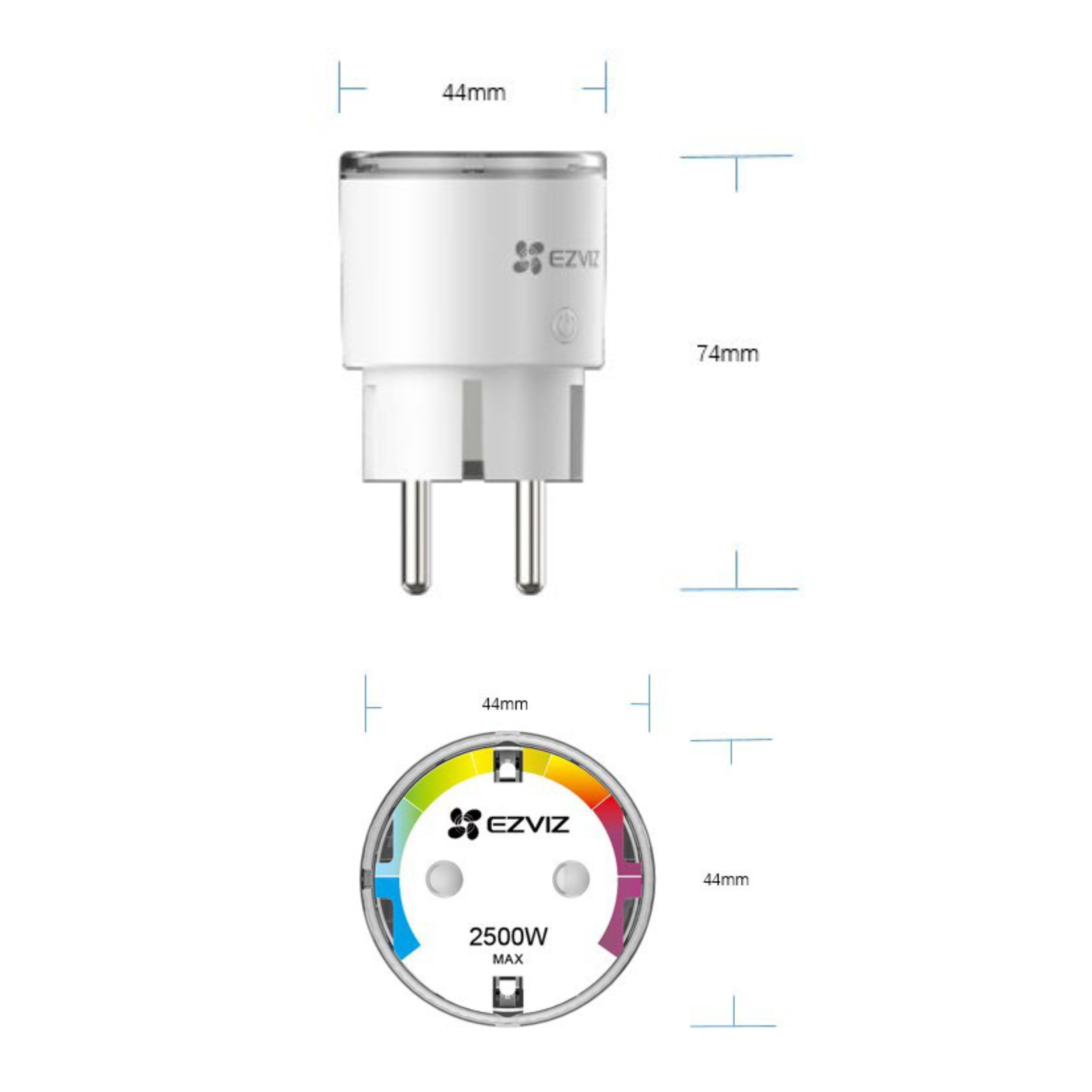 Inteligentne gniazdko WiFi T30-10E smart home EZVIZ - 2