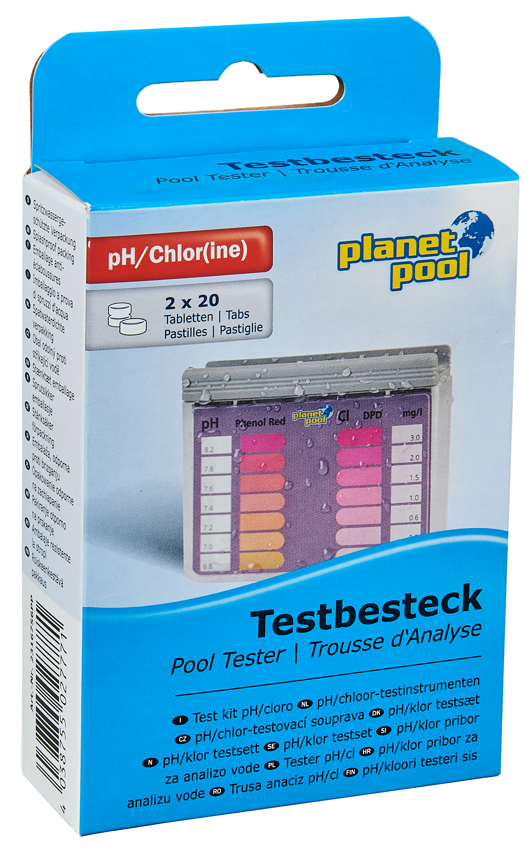 Mini tester wody basenowej Planet Pool