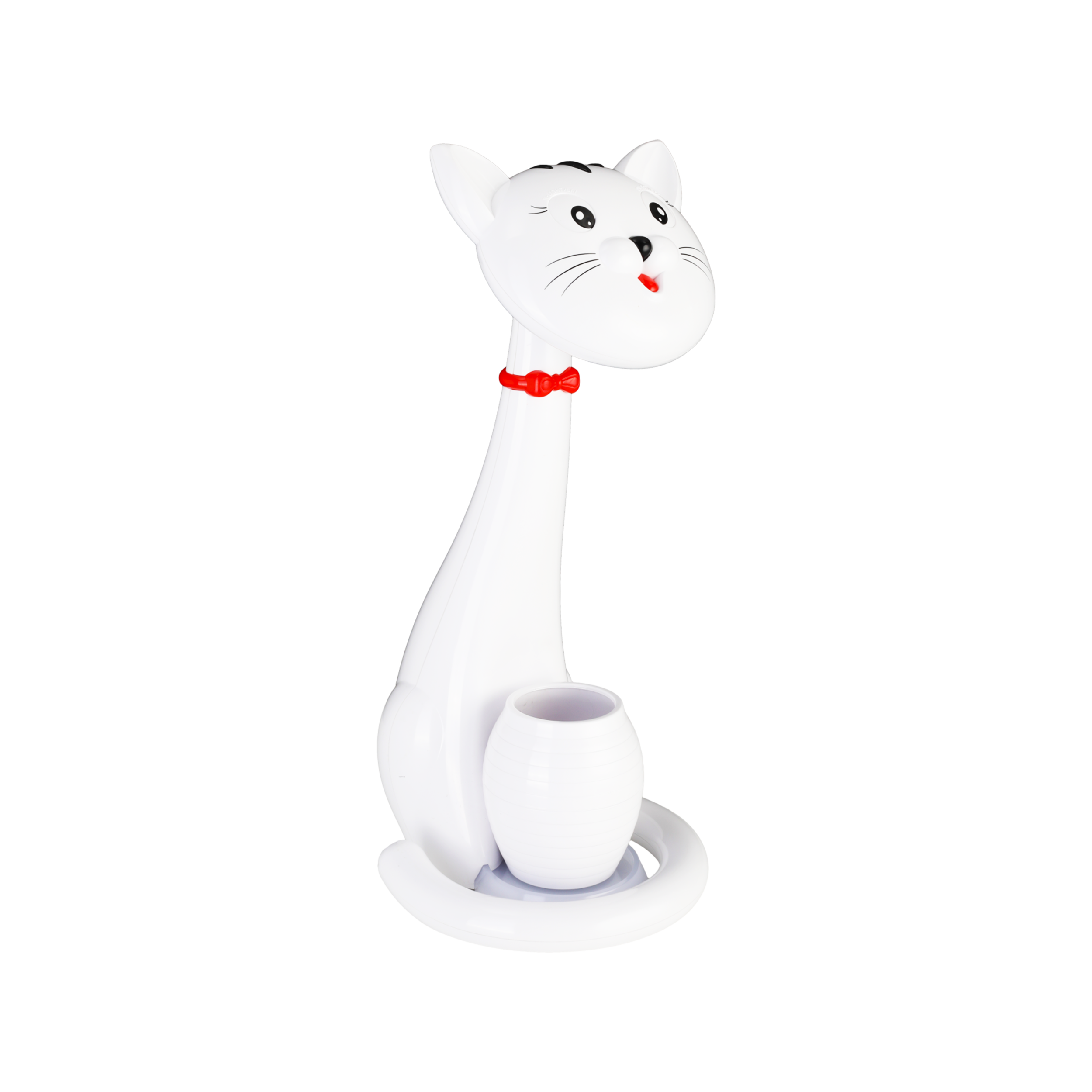 Lampka biurkowa Detoil 350 lm biały kot 19 cm LED Kingberry