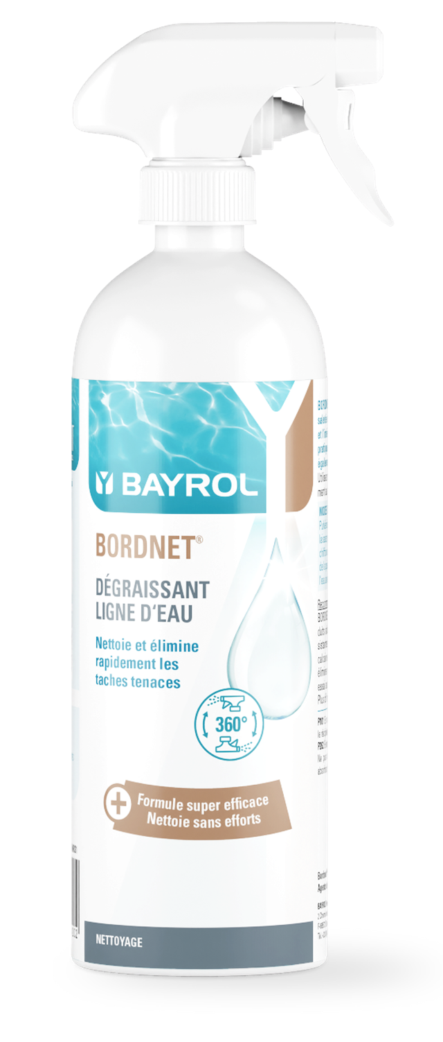 Produit nettoyant bassin pour dégraisser ligne d’eau BAYROL Bordnet 0.7L