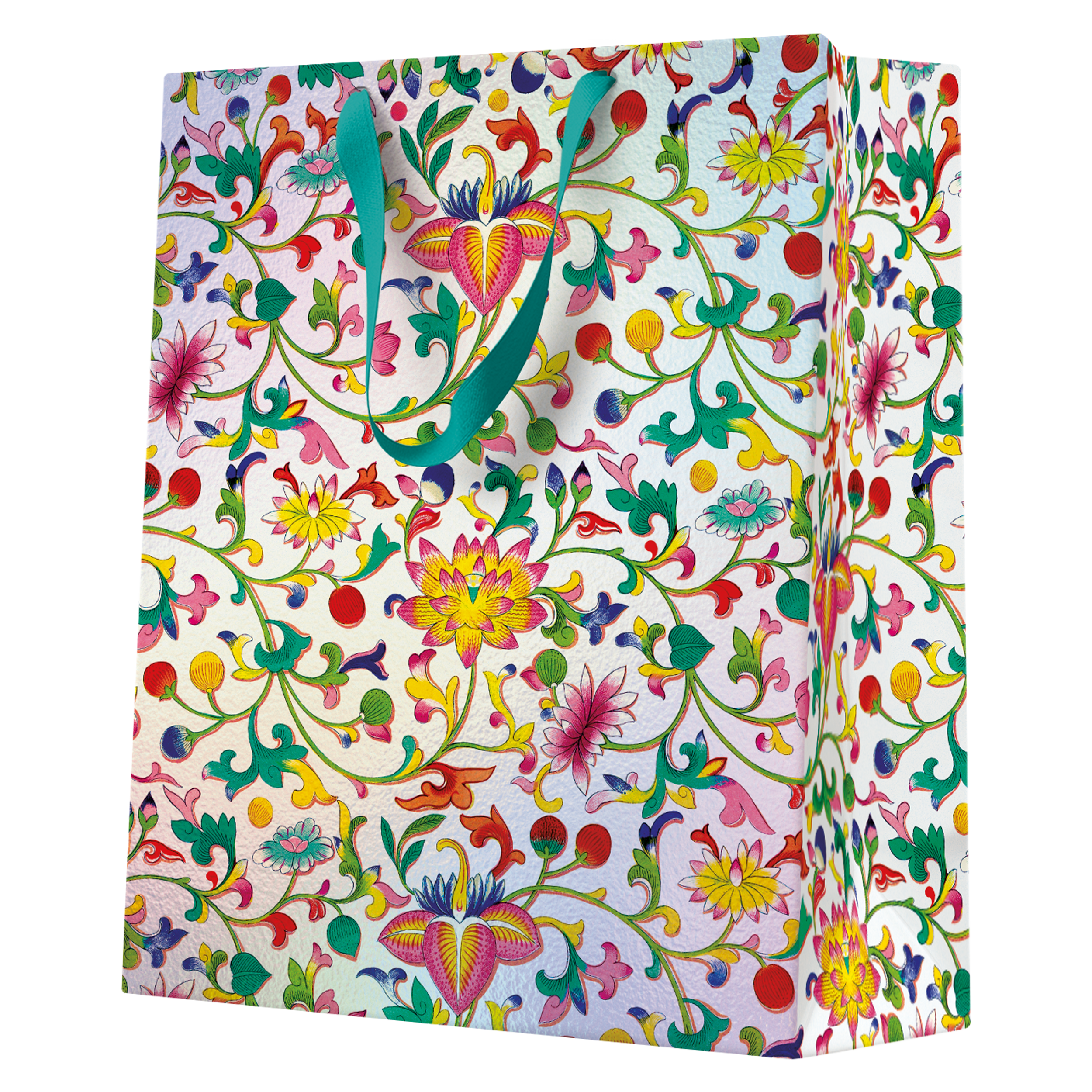 Torba prezentowa papierowa L 26.5 x 33.5 cm Oriental Garden