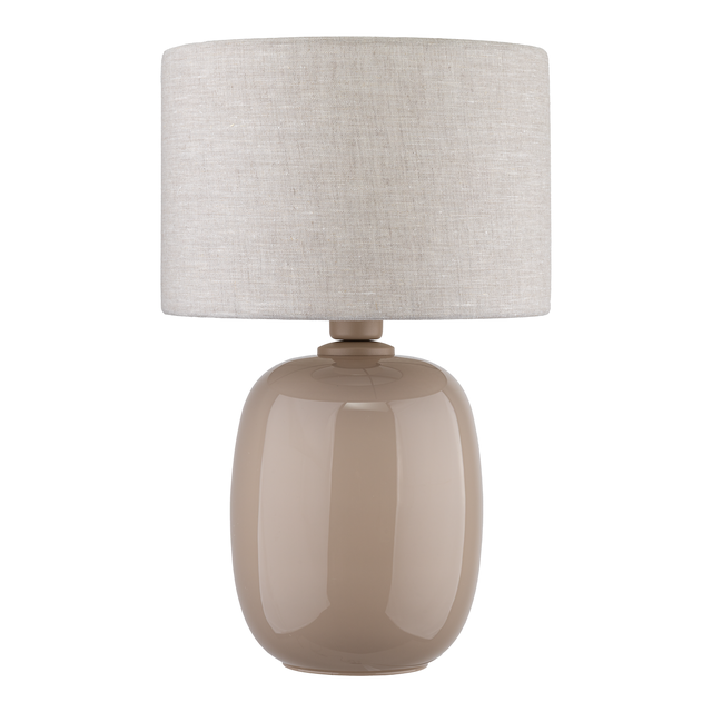 Lampa stołowa beżowa Melody 1xE27 