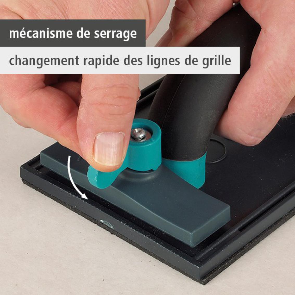 Kit de ponçage à main pour zone de joint WOLFCRAFT 5 pièces - 3