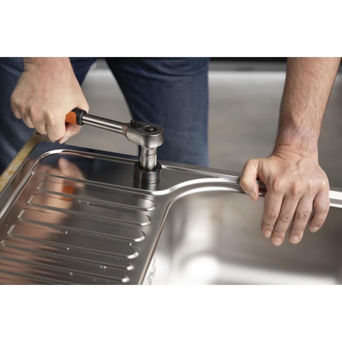 Emporte-pièce Diam.35 mm pour découpe dans les éviers de cuisine WOLFCRAFT - 3