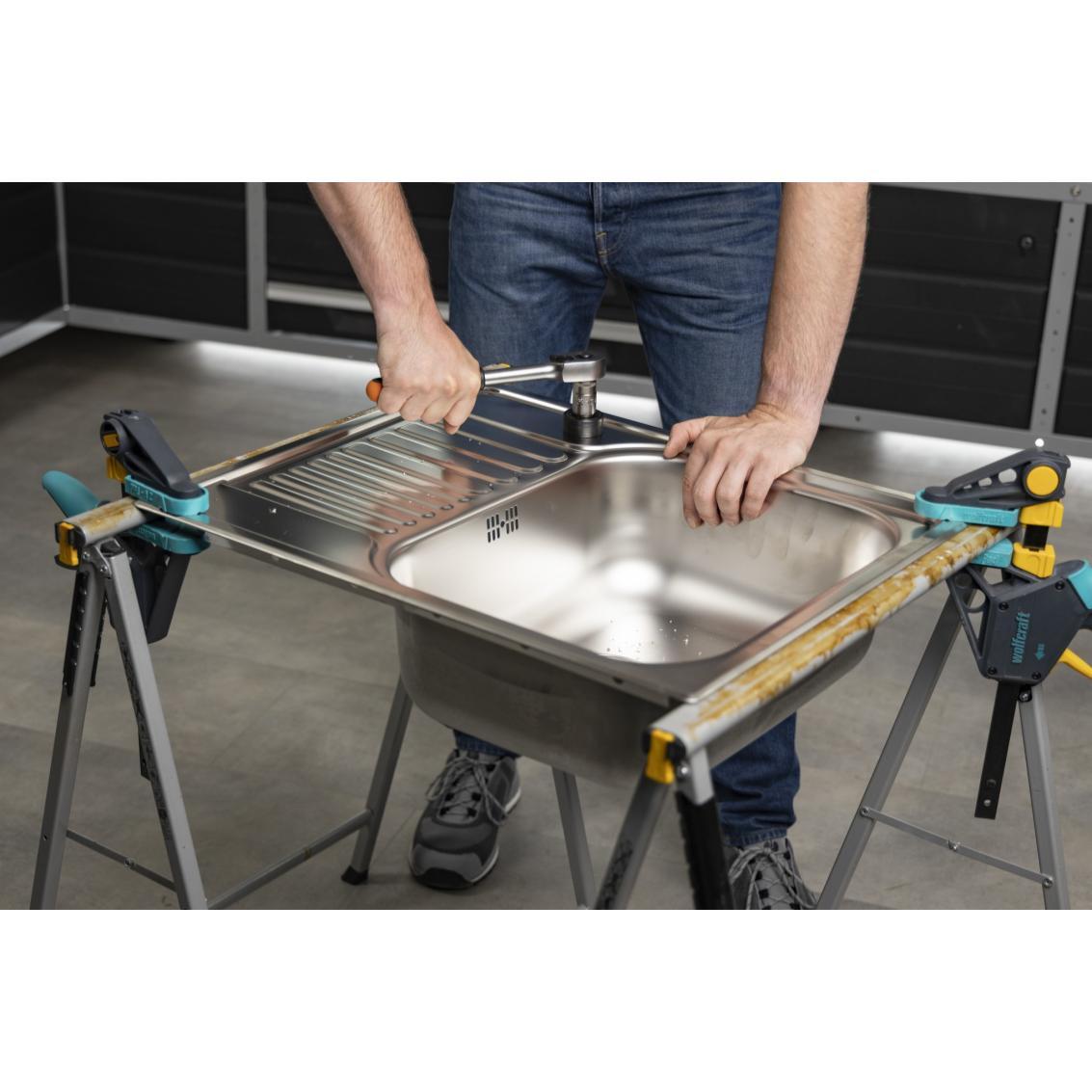 Emporte-pièce Diam.35 mm pour découpe dans les éviers de cuisine WOLFCRAFT - 2