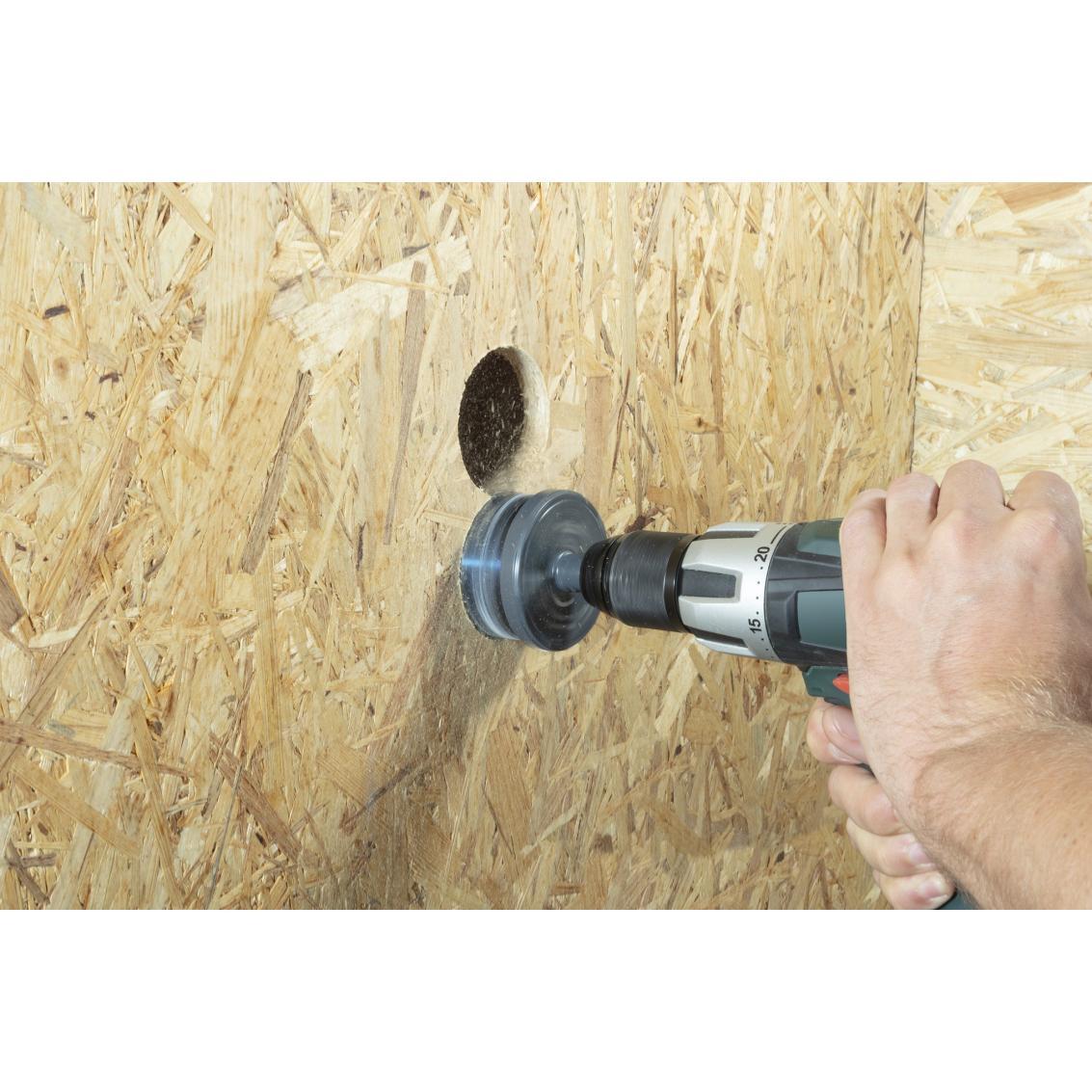 Scie cloche bois/plâtre Diam.68 mm WOLFCRAFT, profondeur 33 mm - 4