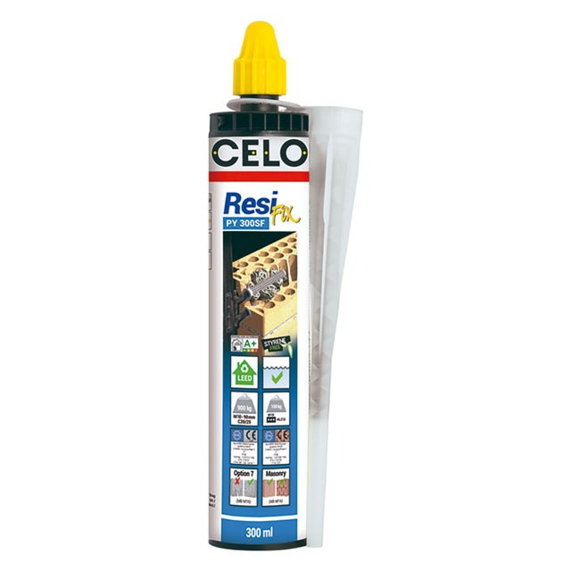 ANCLAJE QUIMICO POLIESTER SIN ESTIRENO RESIFIX 300ML CELO