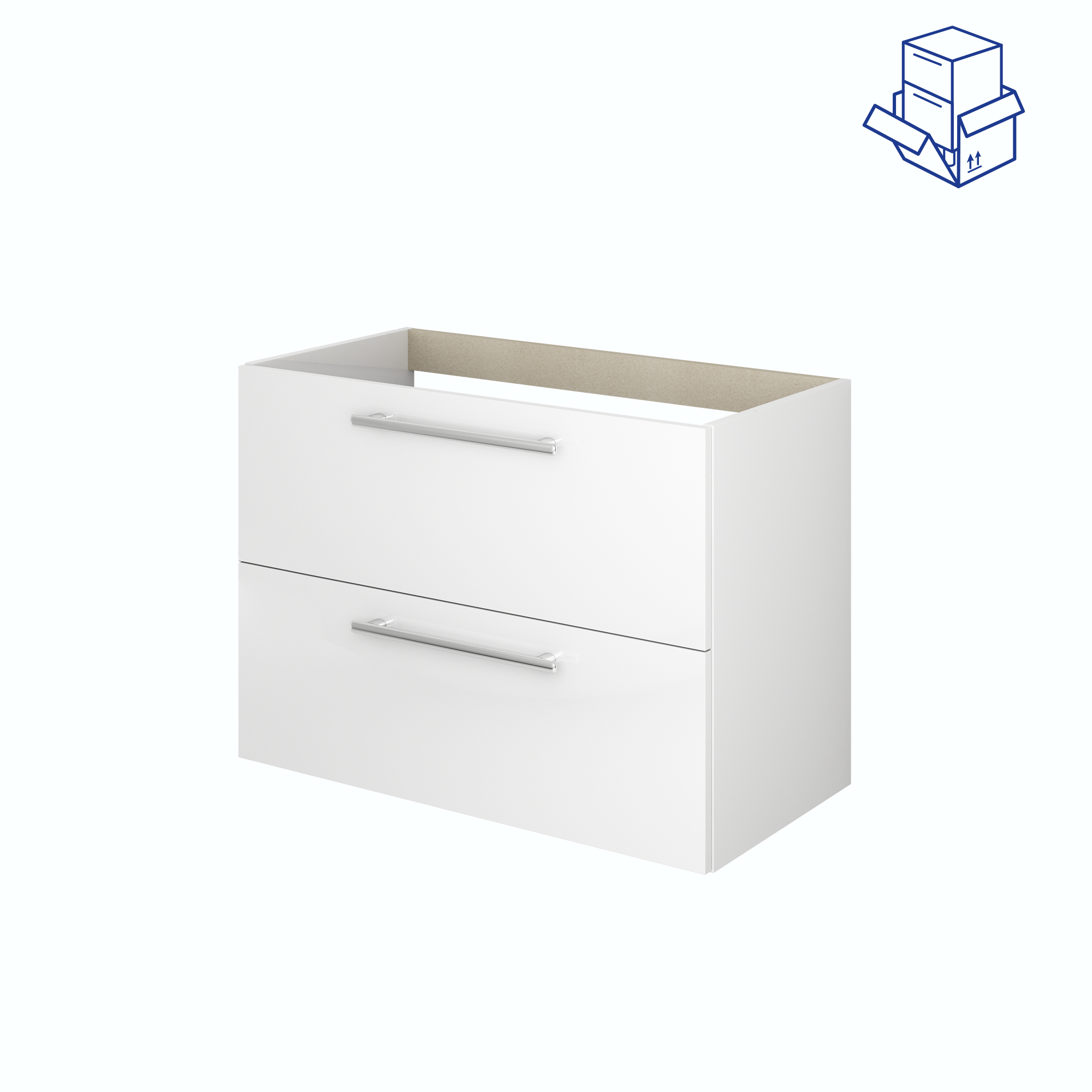 Mueble de baño Remix2 blanco 80x45 cm (lavabo no incluido) - 8