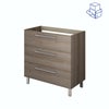 Mueble de baño Remix2 roble gris 60x45 cm (lavabo no incluido)