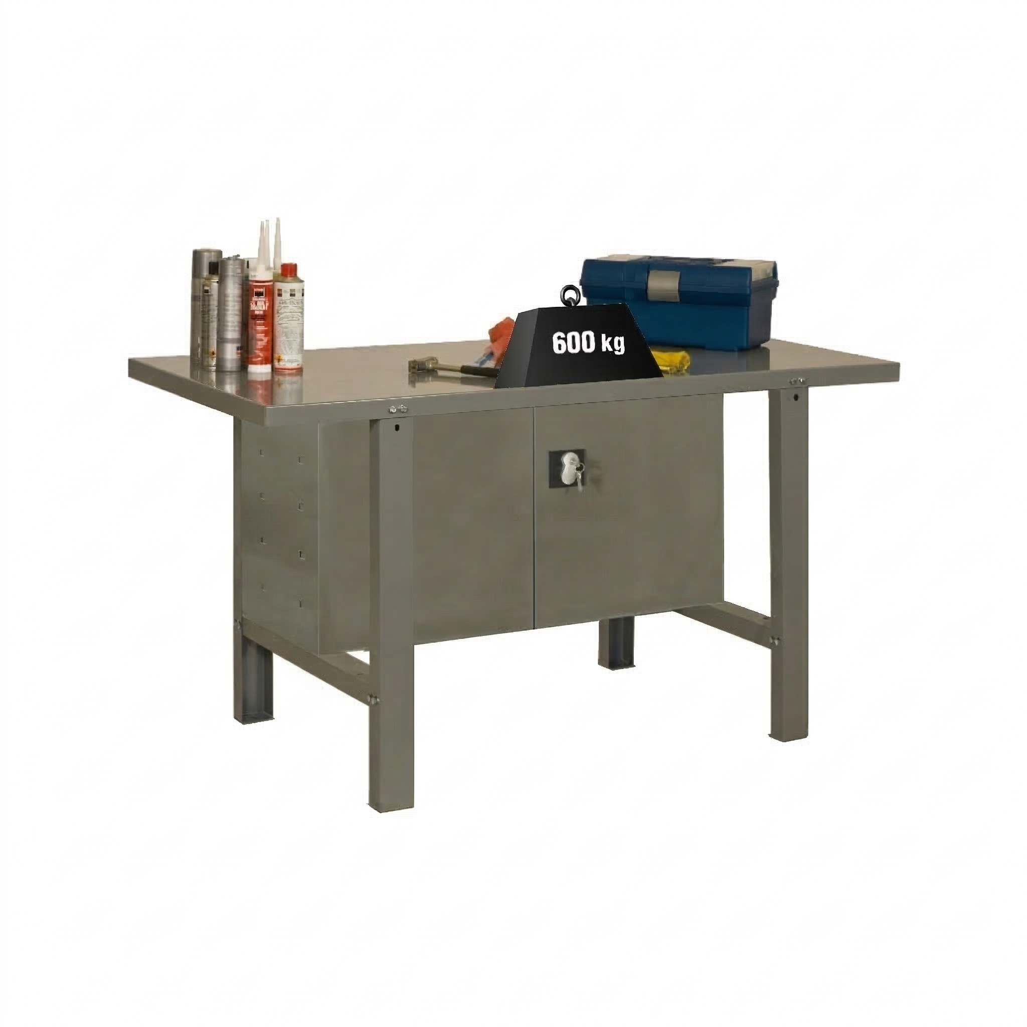Banco simonwork bt6l met cabinet 1800 gris