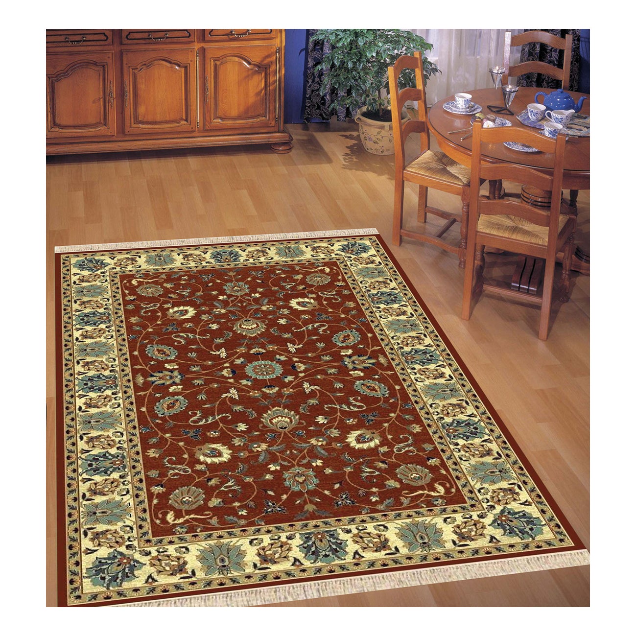 Tappeto Persiano Bohémien 160x230 Cm - Tappeto Per Soggiorno, Camera Da Letto, Stile Etnico E Vintage