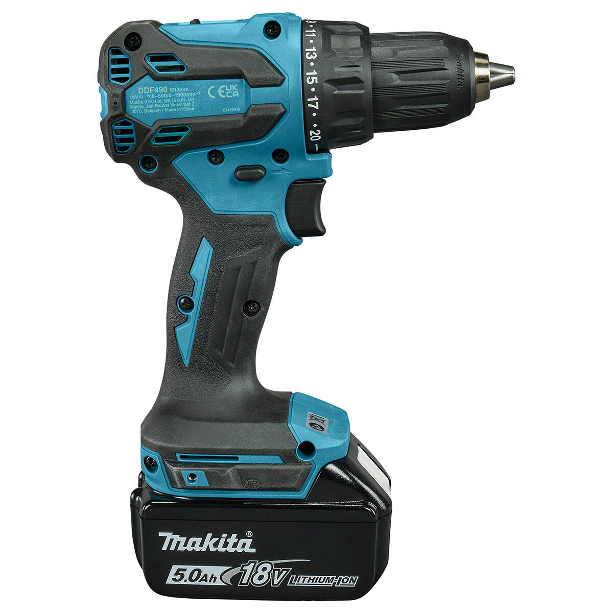 Perceuse visseuse sans fil 18V2X5AH - MAKITA - DDF490RTJ  - 2