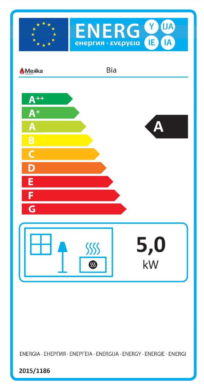 ESTUFA DE LEÑA METLOR FUNDICION BIA 5KW - 4