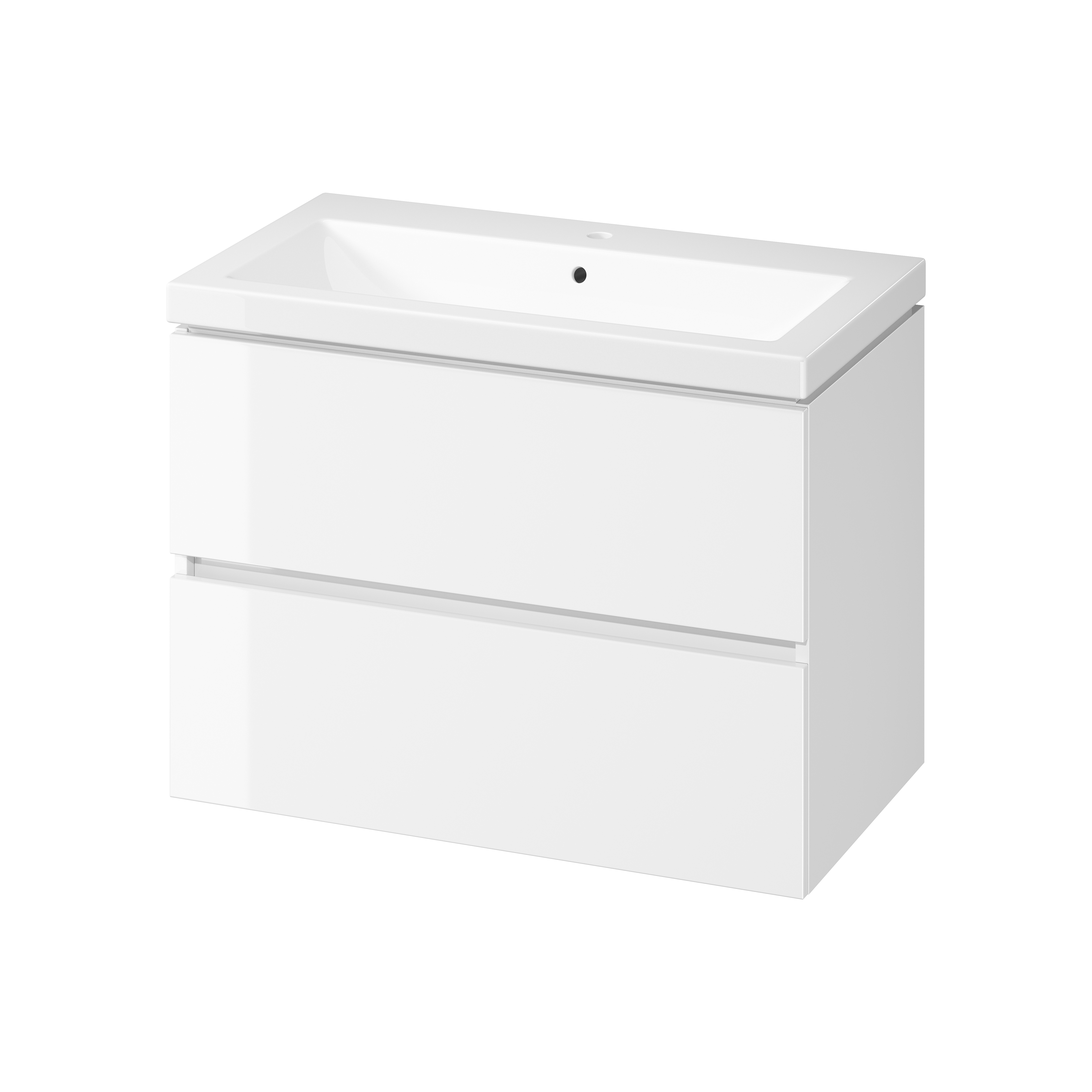 Zestaw szafka łazienkowa z umywalką Lupi 80 cm biała Cersanit - 3